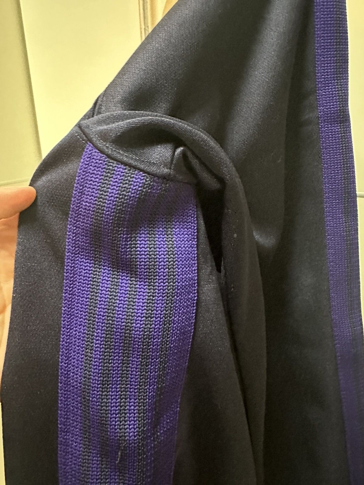 Needles Mint Condition Navy/Purple Sweat Top Size US XS / EU 42 / 0 - 4 Thumbnail