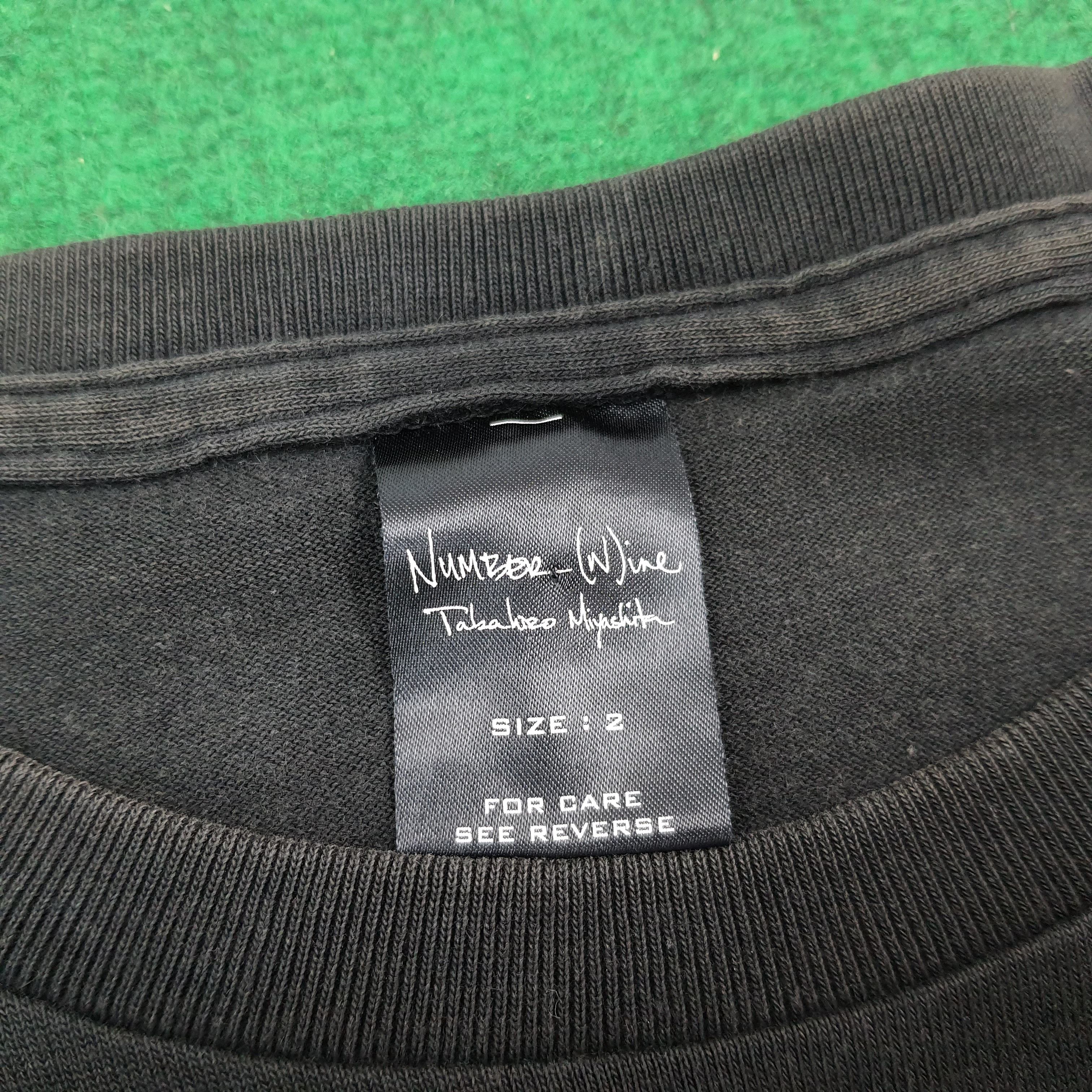 Japanese Brand × Number (N)ine × Vintage Vintage Number Nine Takahiro Miyashita Japan Brand Tshirt Size US S / EU 44-46 / 1 - 5 Thumbnail