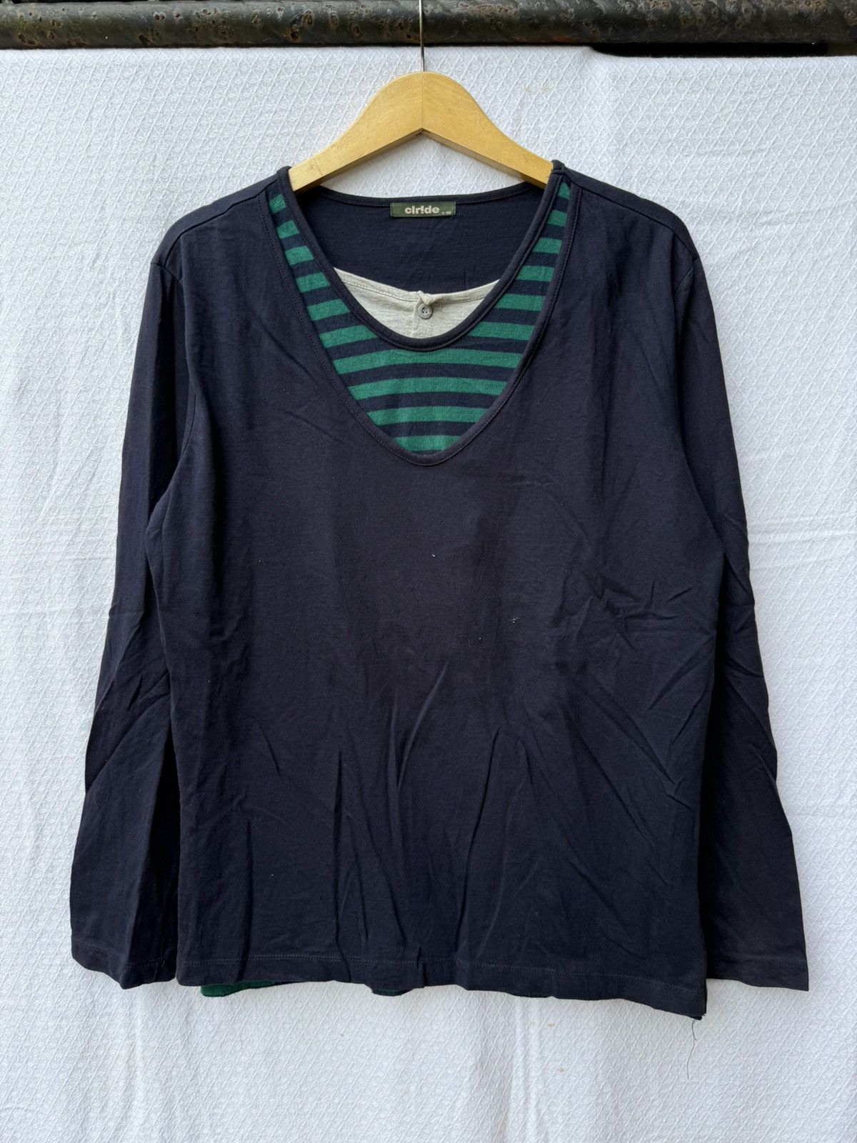 Japanese Brand Vampire Clride 3 Layer Shirt Size US L / EU 52-54 / 3 - 1 Thumbnail