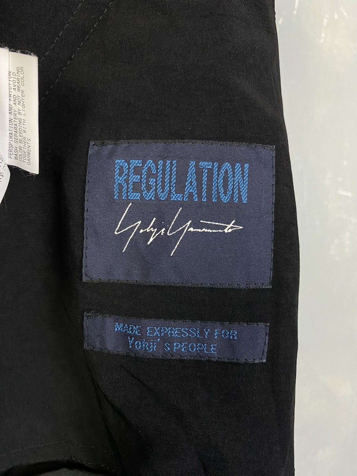 Yohji Yamamoto Yohji Yamamoto Regulation Bomber Jacket Size L / US 10 / IT 46 - 11 Thumbnail