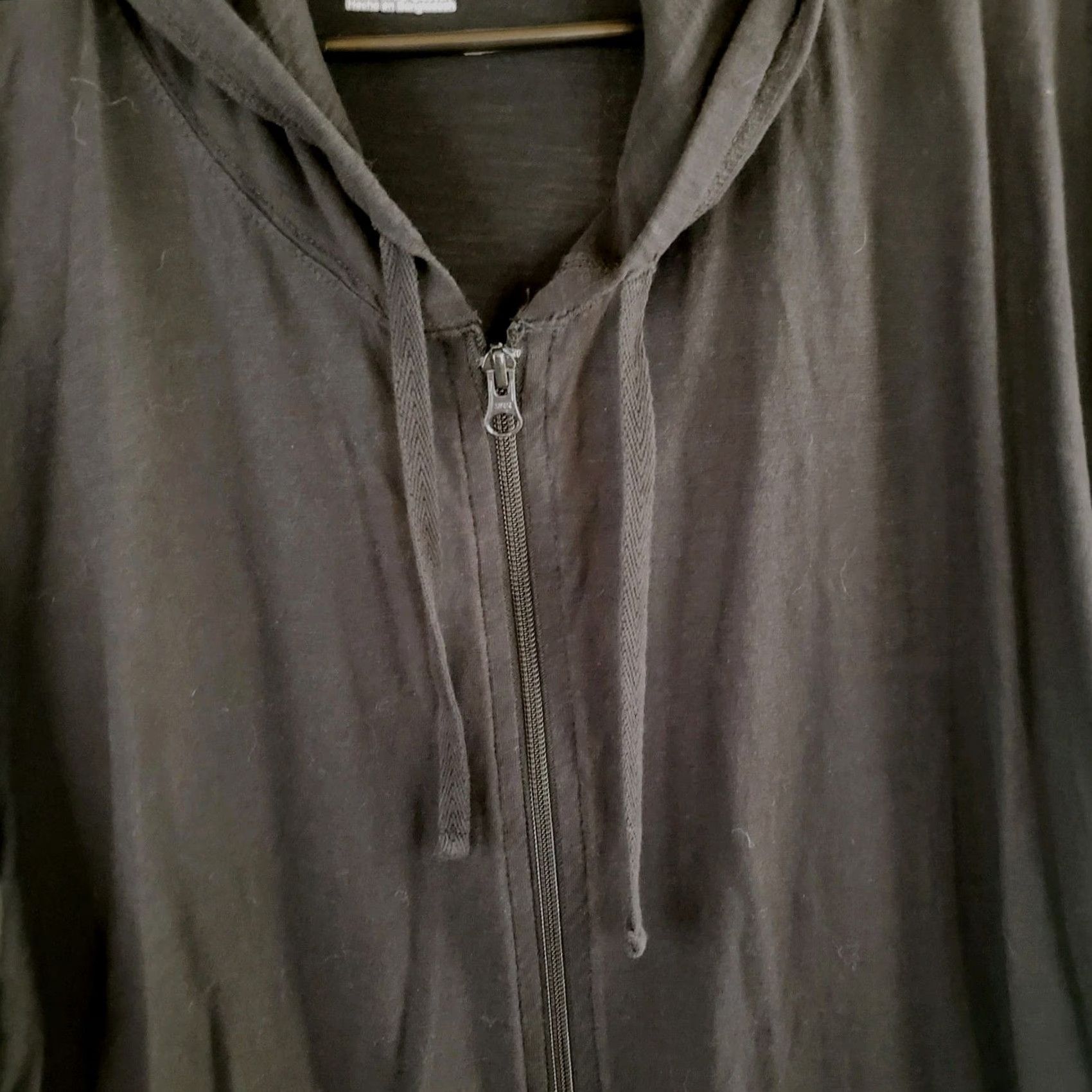 Hanes Hanes ComfortSoft EcoSmart Women's Jersey Full-Zip Hoodie Sweatshirt 2X Black Jersey Hooded Zip Pockets Activewear Modern Comfort Size XXL / US 16-18 / IT 52-54 - 6 Thumbnail