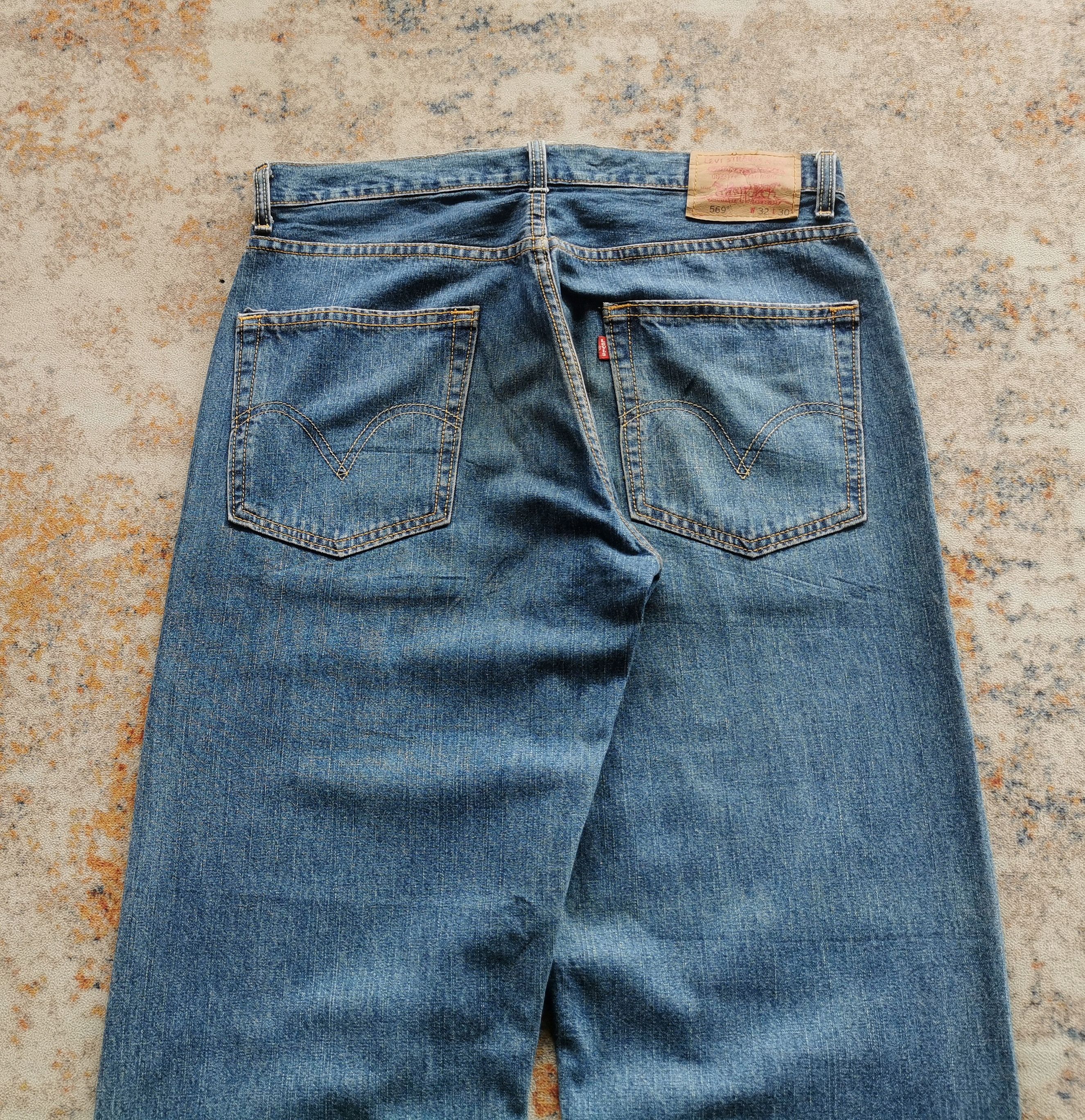 Levi's Vintage Levis Loose Straight 569 Jeans Size US 34 / EU 50 - 8 Thumbnail