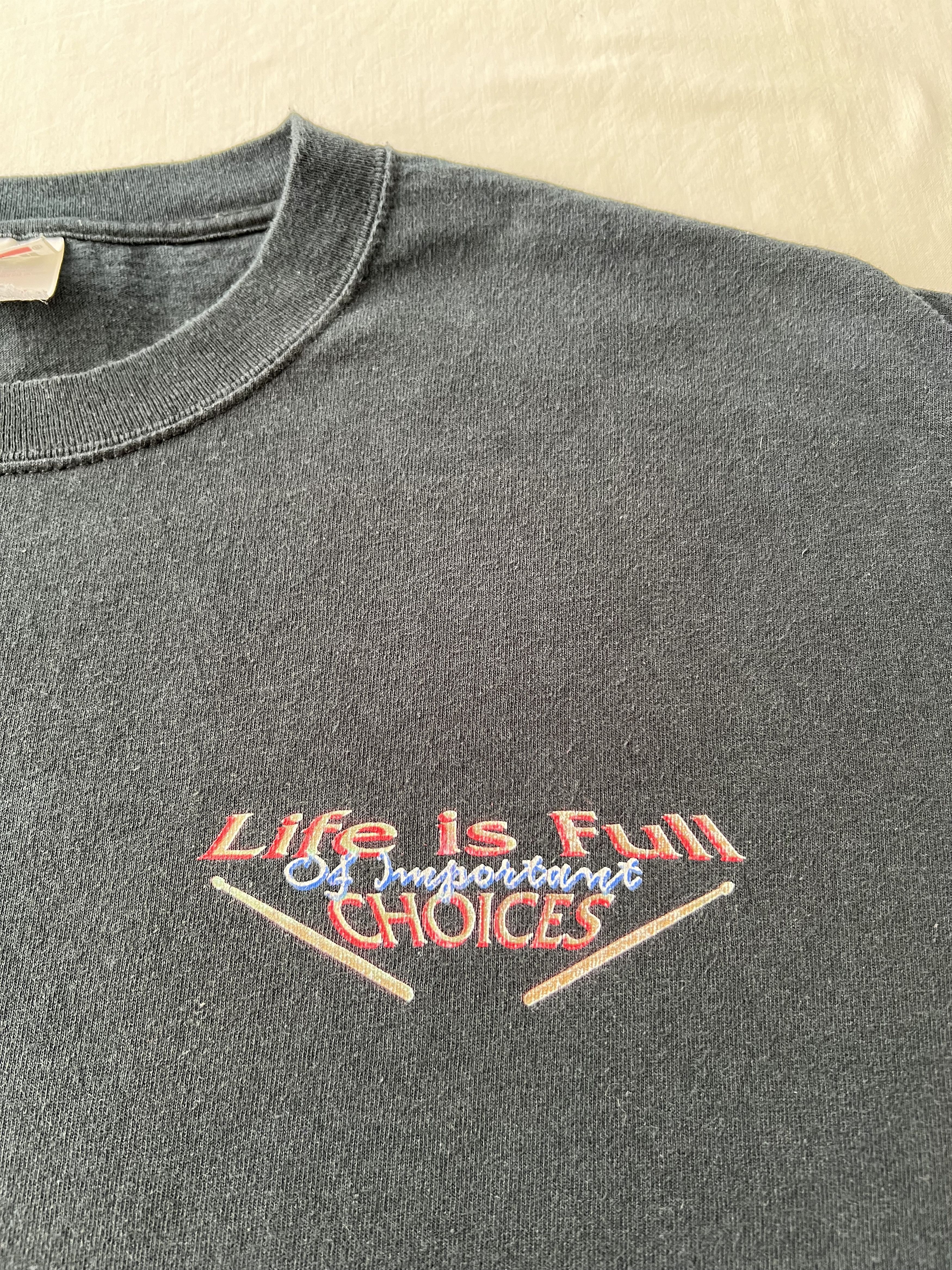 Vintage Vintage 1998 Life is Full Choices of Important Drums Music Size US XL / EU 56 / 4 - 7 Thumbnail