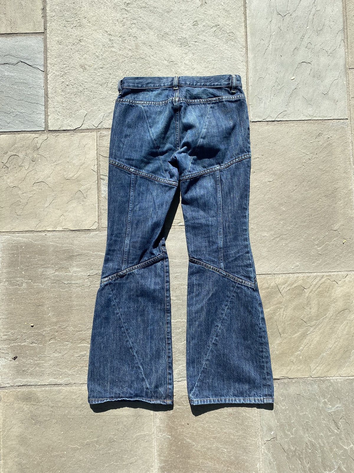 Diesel VINTAGE Diesel Flare Patchwork Denim Size 26" / US 2 / IT 38 - 9 Thumbnail