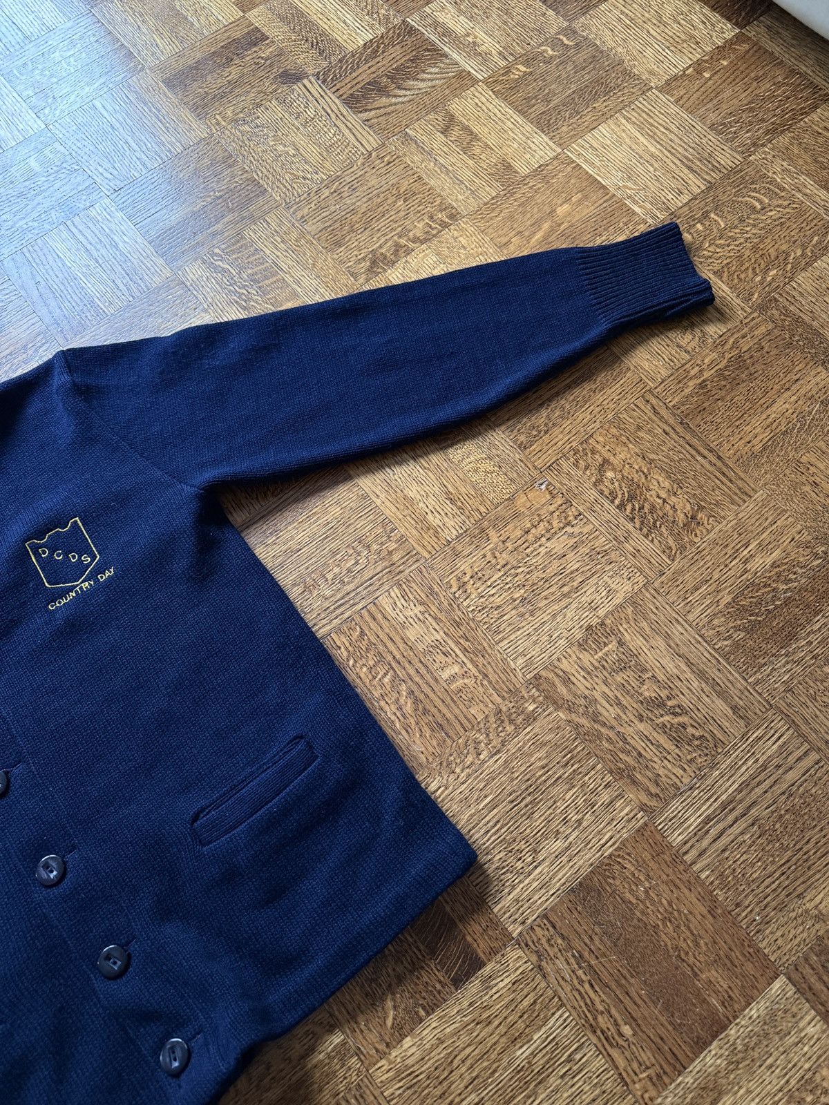 Vintage Vintage Detroit Country Day Knit Cardigan Sweater Size US S / EU 44-46 / 1 - 5 Thumbnail