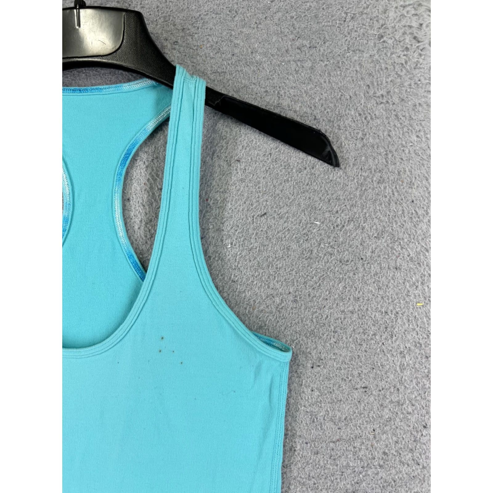 Lululemon Lululemon Shirt Women 4 Blue Racerback Tank - Read Size S / US 4 / IT 40 - 2 Thumbnail