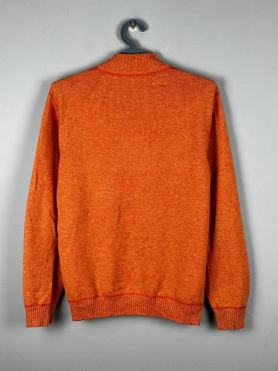 Bogner Bogner Knit 1/4 Zip Luxury Wool Sweater Size US L / EU 52-54 / 3 - 12 Thumbnail