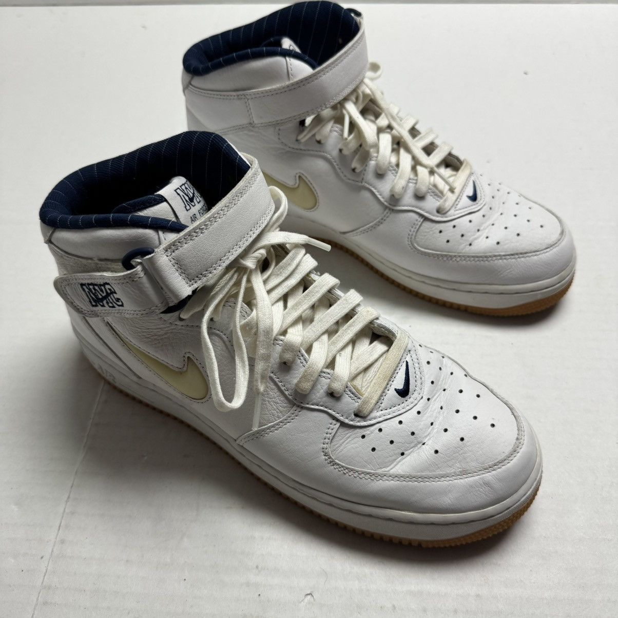 Nike × Vintage Vintage Nike Air Force 1 Mid CL SC UNC JEWEL 1996 