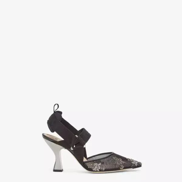 Fendi o1s1wg110426 Colibri in Black Size US 7 / IT 37 - 1 Preview
