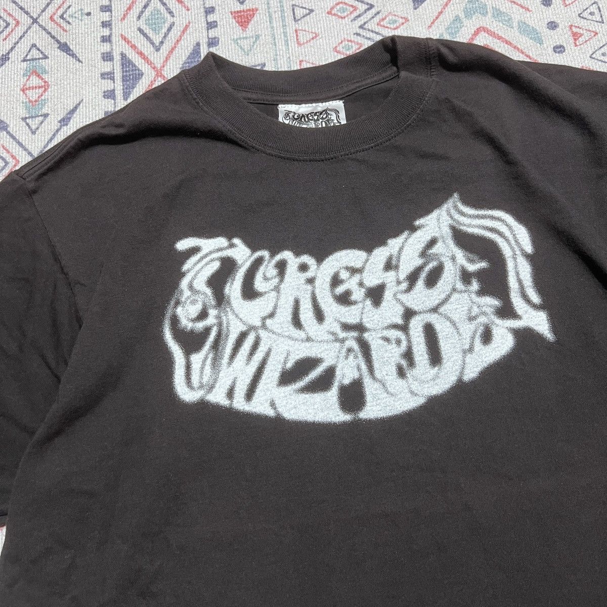 Japanese Brand × Vintage Vintage Wizard Graphic Tshirt Japan Pro Wrestling Size US M / EU 48-50 / 2 - 6 Thumbnail