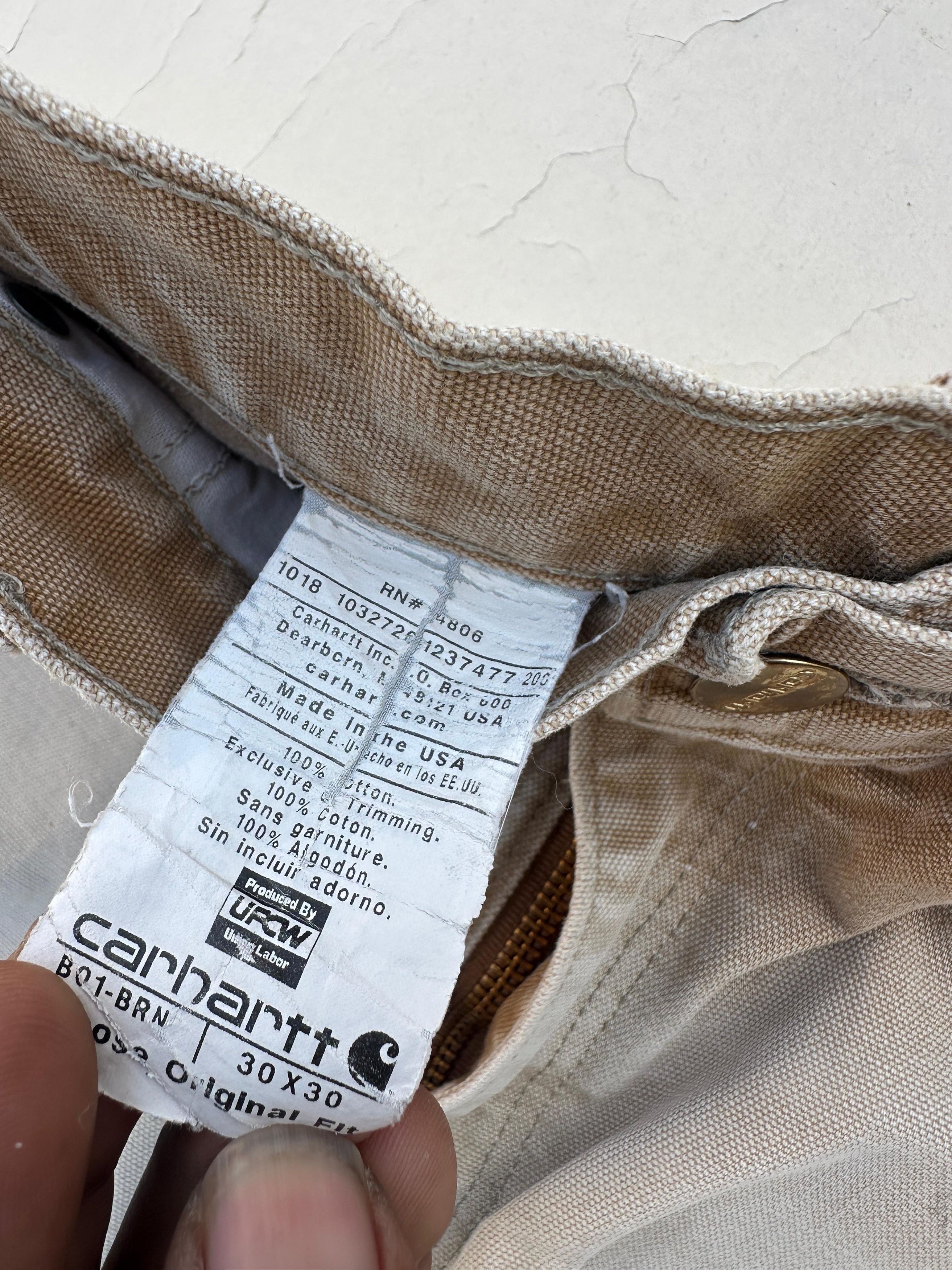 Carhartt Vintage carhartt double knee 30×30 Size US 30 / EU 46 - 6 Thumbnail