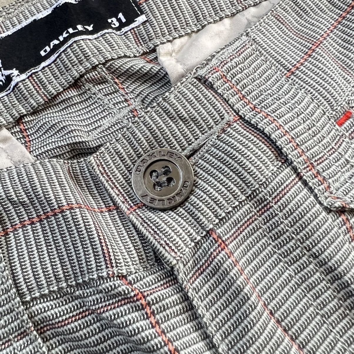 Oakley Y2K Oakley Tartan Bootcut Pants Size US 31 - 6 Thumbnail