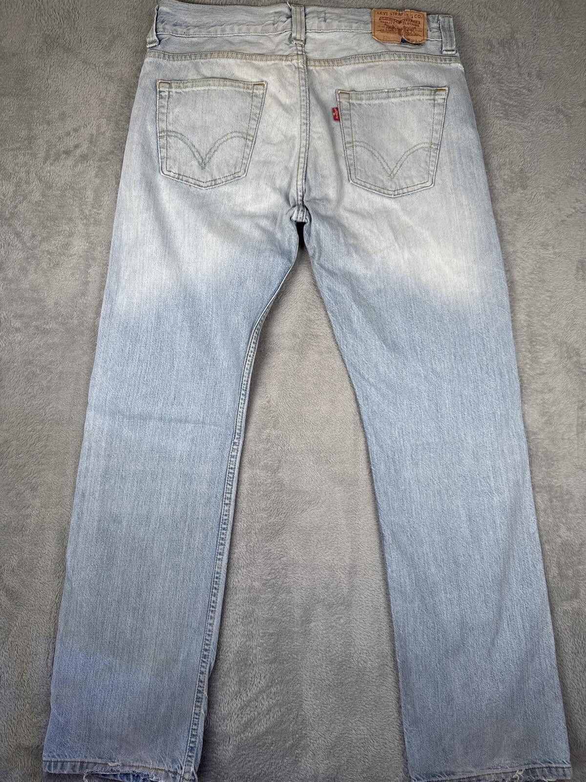 Levi's Levi's 506 Light Wash Denim Jeans W33 Size US 33 - 4 Thumbnail