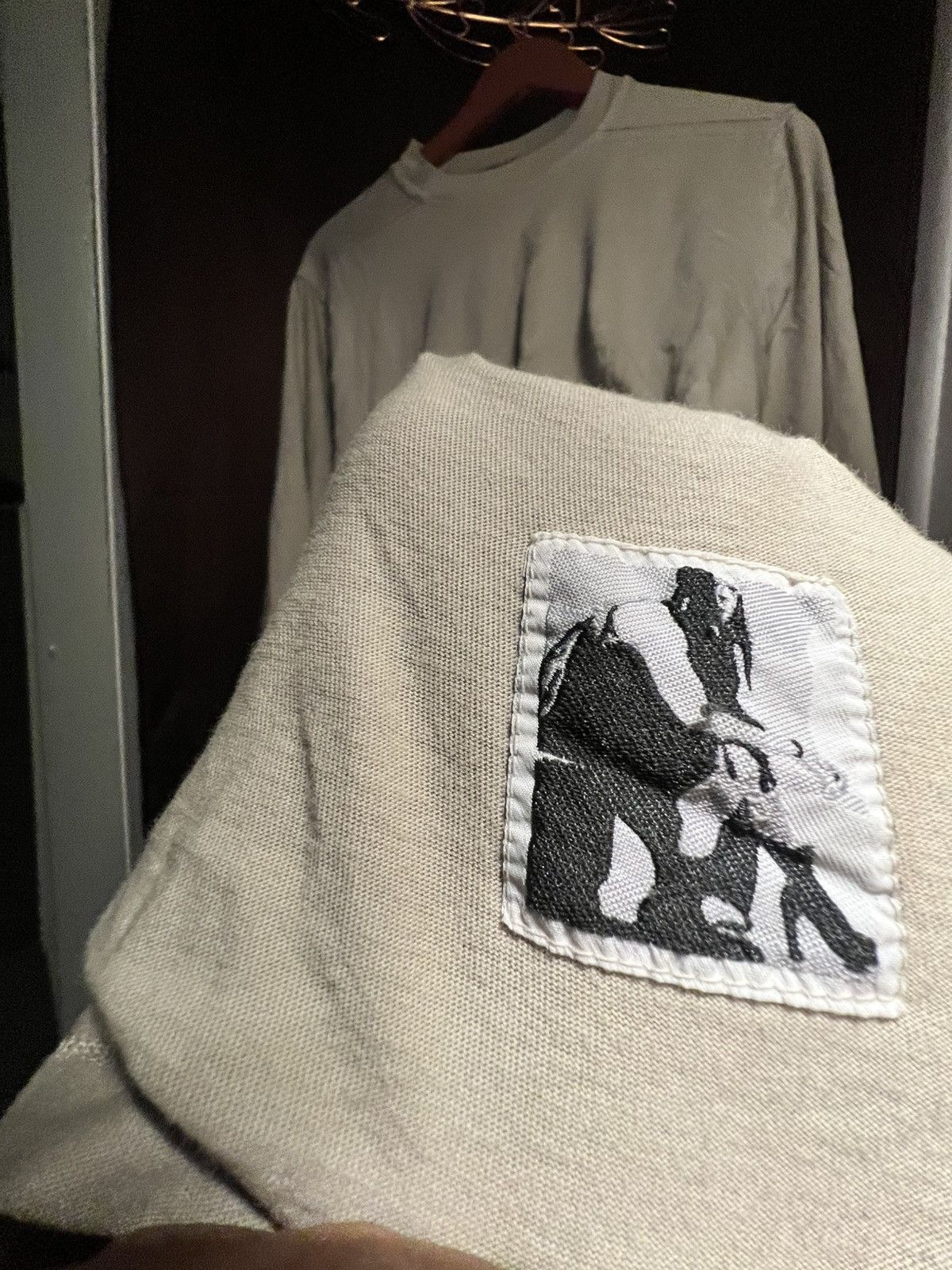 Rick Owens Beige Rick Owen’s Short sleeve T-Shirt Size US XS / EU 42 / 0 - 2 Thumbnail