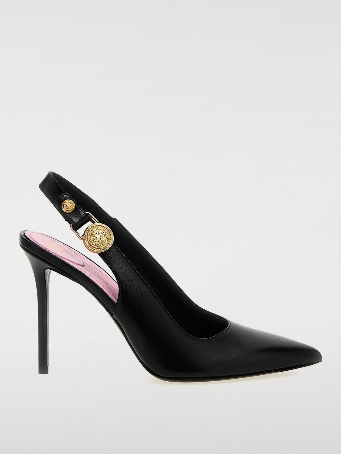 Balmain o1s1wg110925 Eva Slingback Pumps in Black Size US 10 / IT 40 - 1 Thumbnail