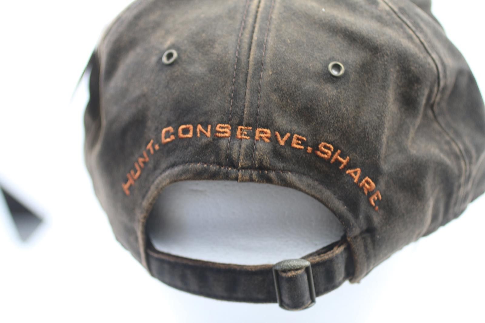 Other NWTF Wild Turkey Federation Distressed Cap Adjustable Hunt#2 Size ONE SIZE - 4 Thumbnail