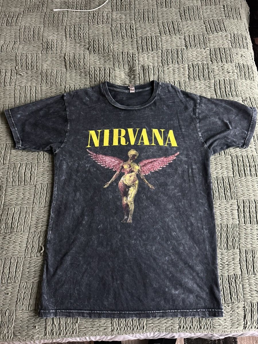 Vintage Nirvana Shirt Size US M / EU 48-50 / 2 - 1 Thumbnail