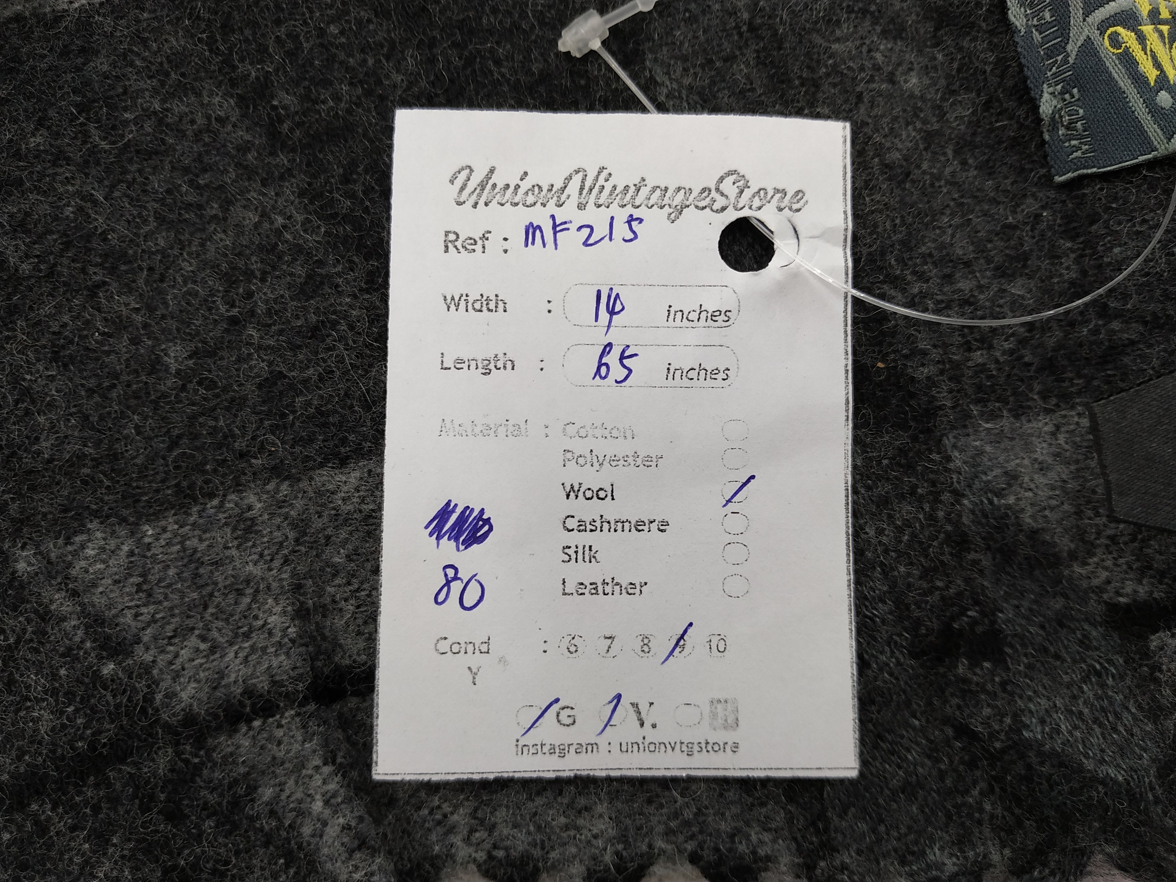 Vivienne Westwood Vintage Vivienne Westwood Scarf/Muffler/Neckwear MF215 Size ONE SIZE - 9 Thumbnail