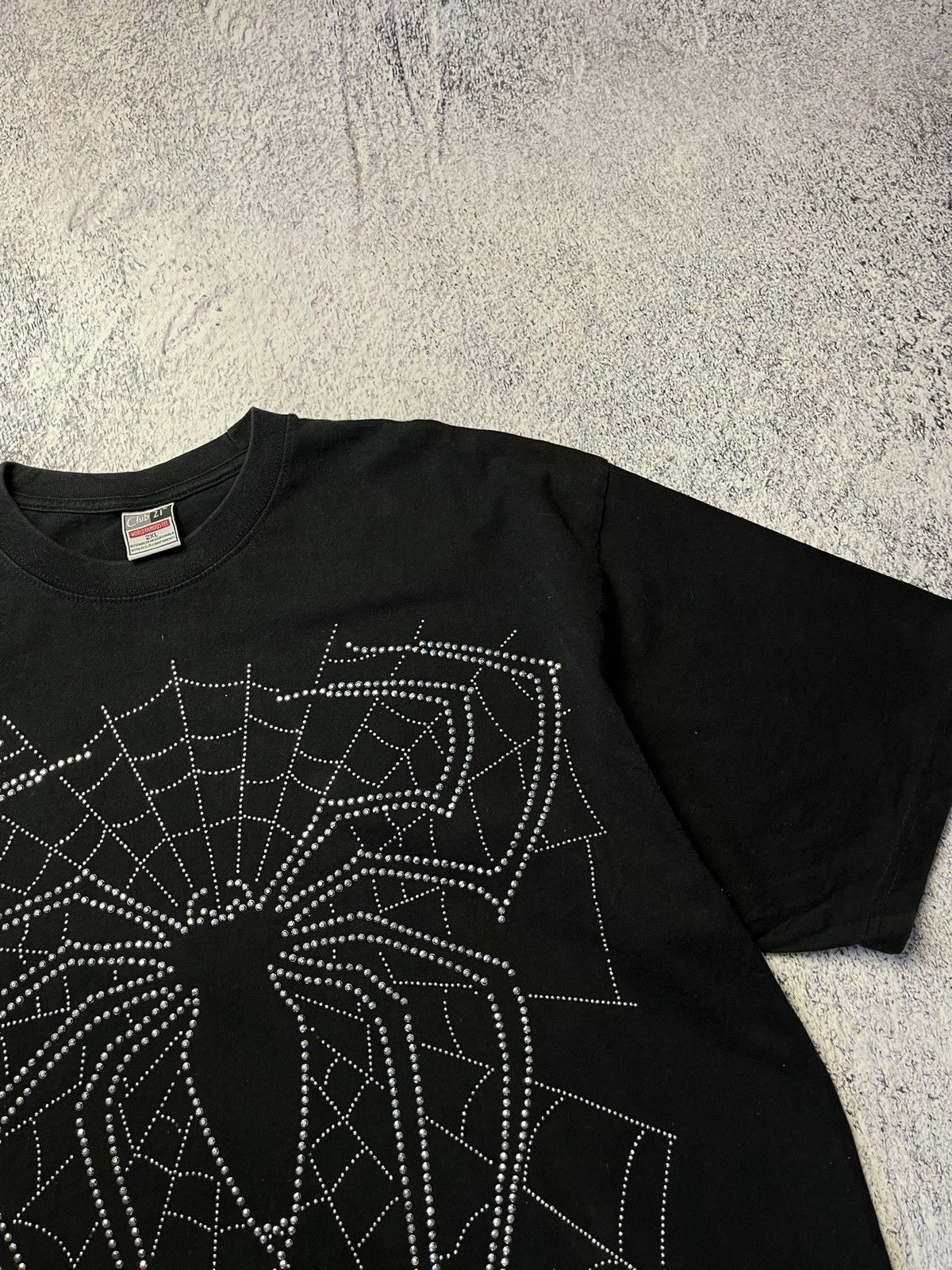 Vintage Rare Vintage Spider Big Logo T Shirt Y2K Size US XXL / EU 58 / 5 - 14 Thumbnail