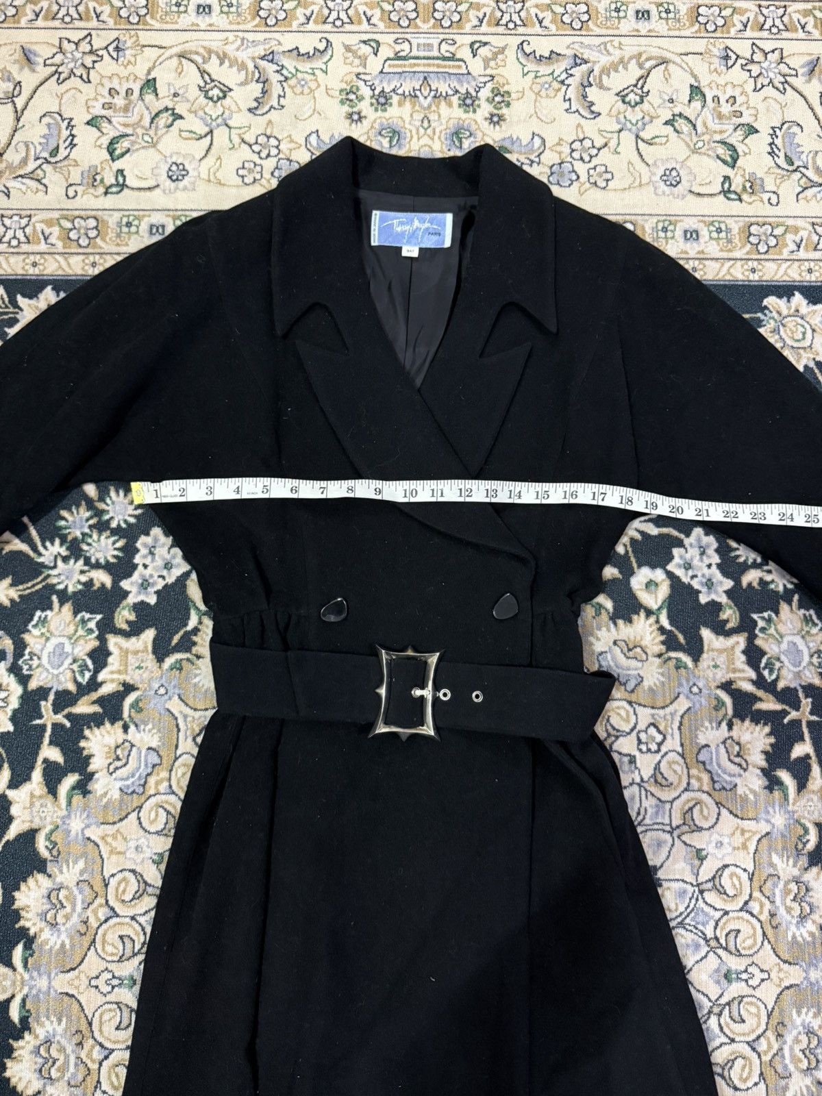 Thierry Mugler Rare Vintage 90s Thierry Mugler Jacket coat metal buckle Size M / US 6-8 / IT 42-44 - 14 Thumbnail