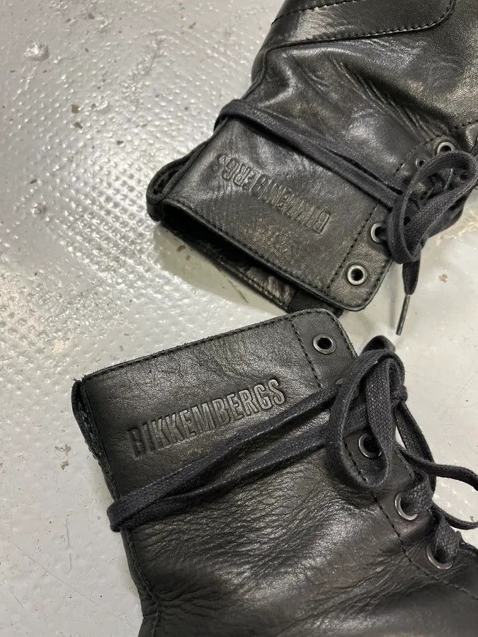 Dirk Bikkembergs Dirk Bikkembergs Black Combat Leather Boots Size US 7 / EU 40 - 4 Thumbnail