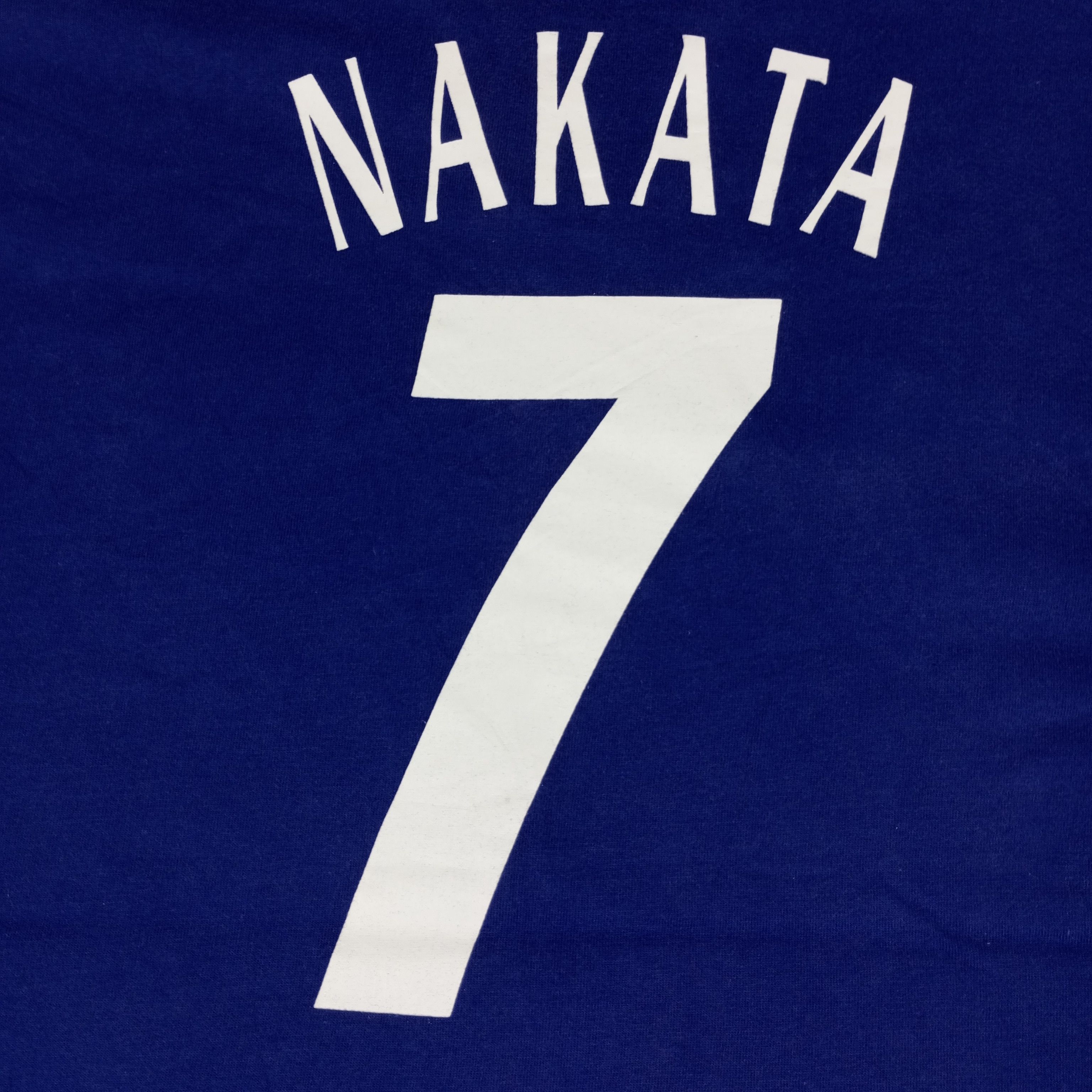 Japanese Brand × Vintage Japan Football Soccer Team Nakata 7 Tshirt Size US L / EU 52-54 / 3 - 2 Thumbnail
