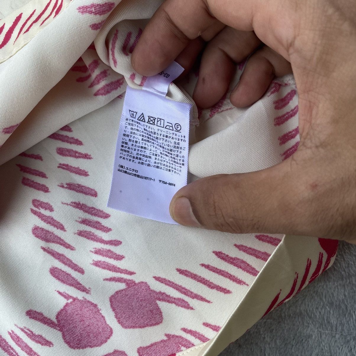 Marni × Uniqlo Uniqlo X Marni Oversized Open Collar Pink Checkered Pattern Size M / US 6-8 / IT 42-44 - 10 Thumbnail