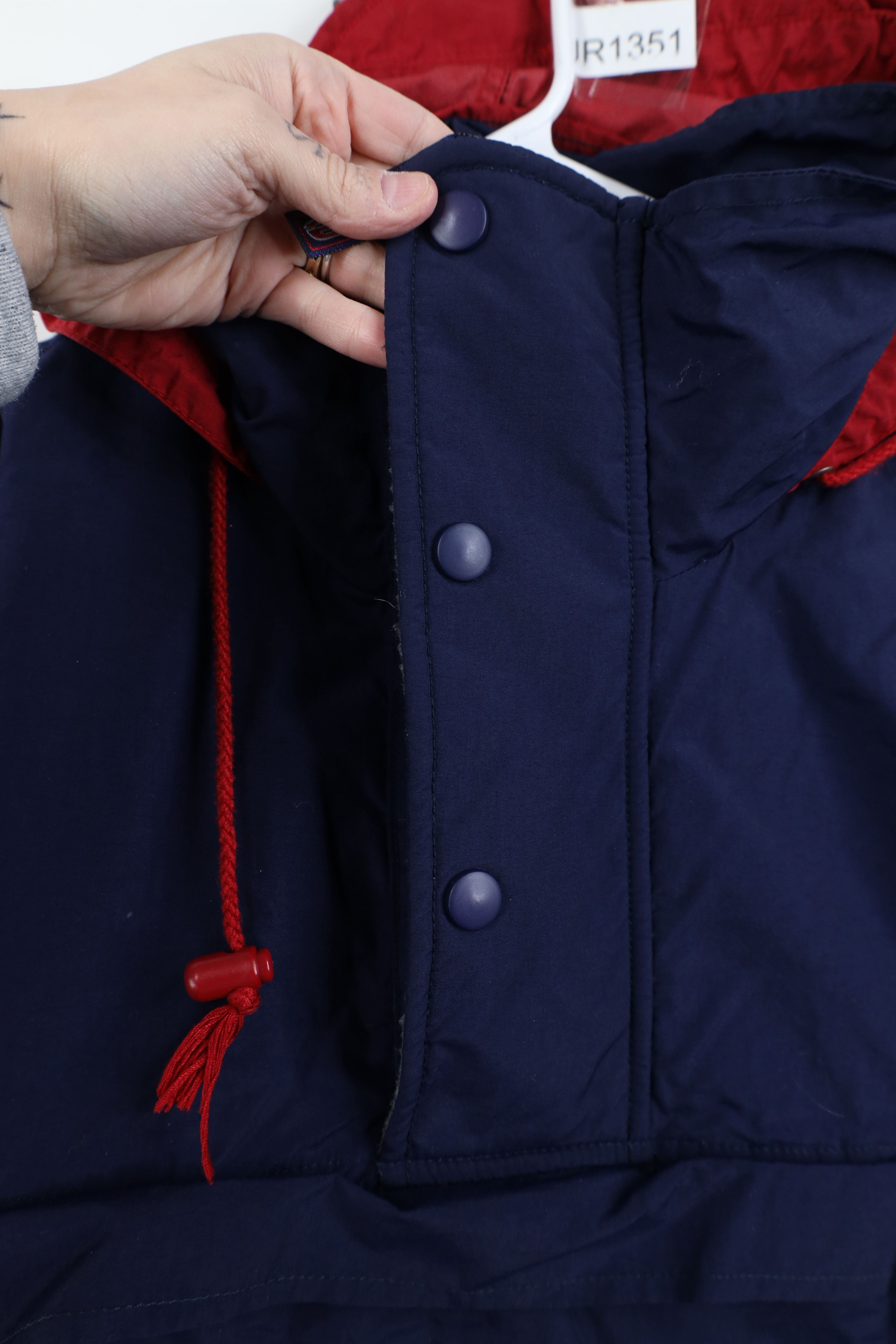 American Eagle Outfitters Vintage 90s American Eagle Lined Baggy Hooded Anorak Jacket Size US L / EU 52-54 / 3 - 11 Thumbnail