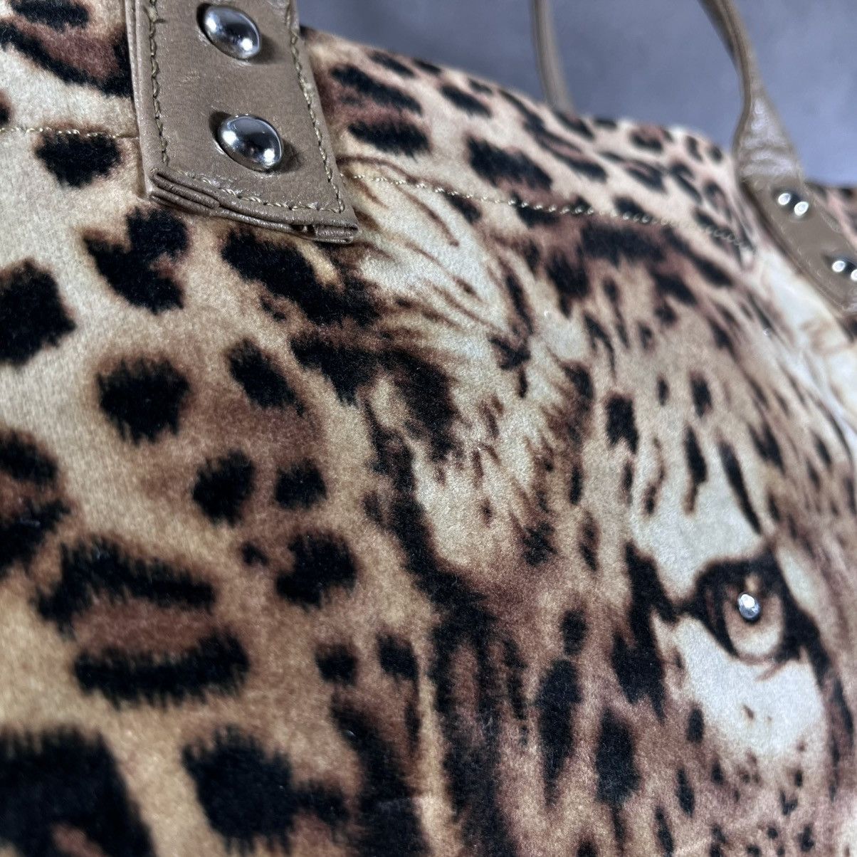 Japanese Brand Vintage Y2K Leopard Print Avant Garde Hand Shoulder Bag Size ONE SIZE - 6 Thumbnail