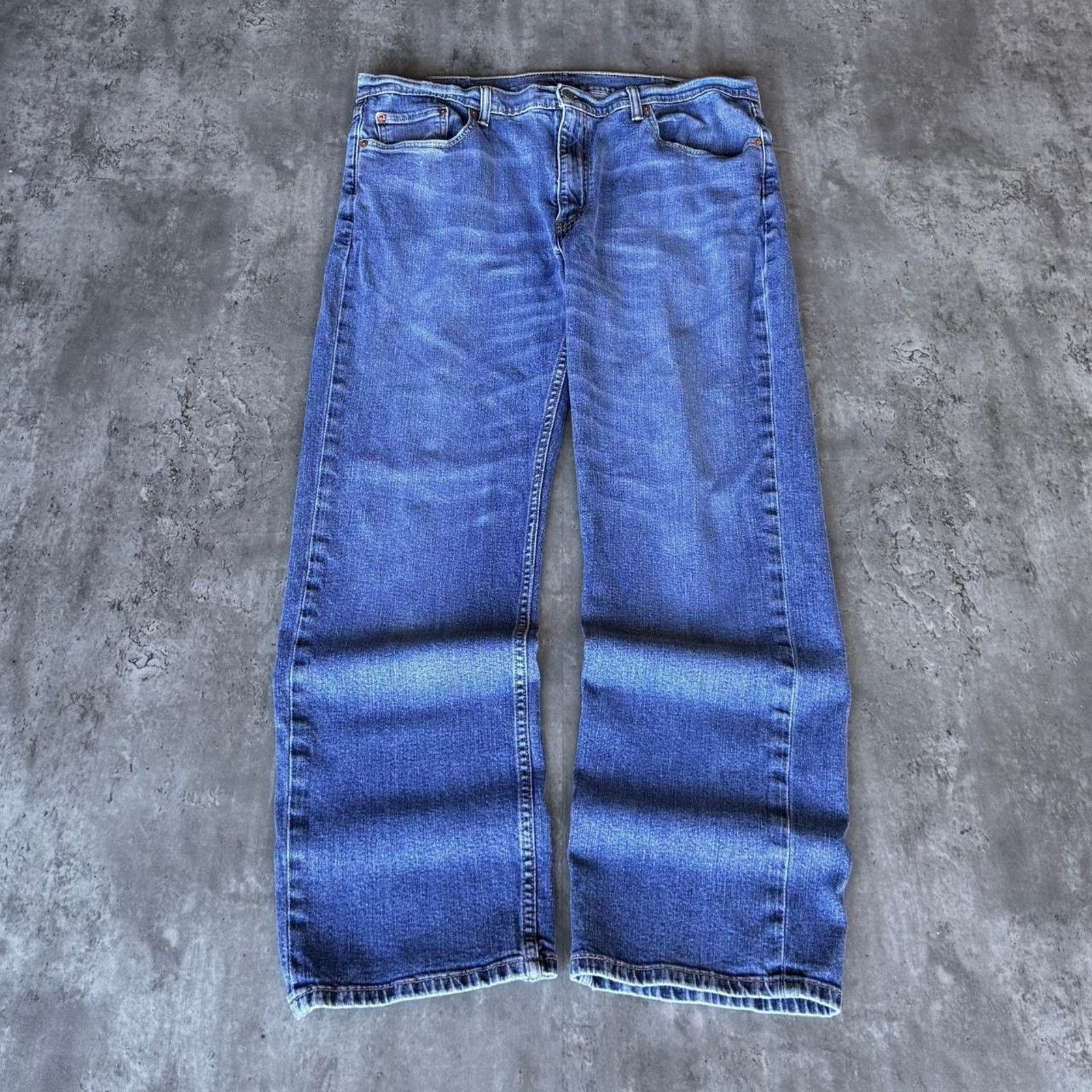 Levi's × Levi's Vintage Clothing Vintage Y2K Levi’s 559 Baggy Medium Wash Denim Jeans Size US 40 / EU 56 - 2 Thumbnail