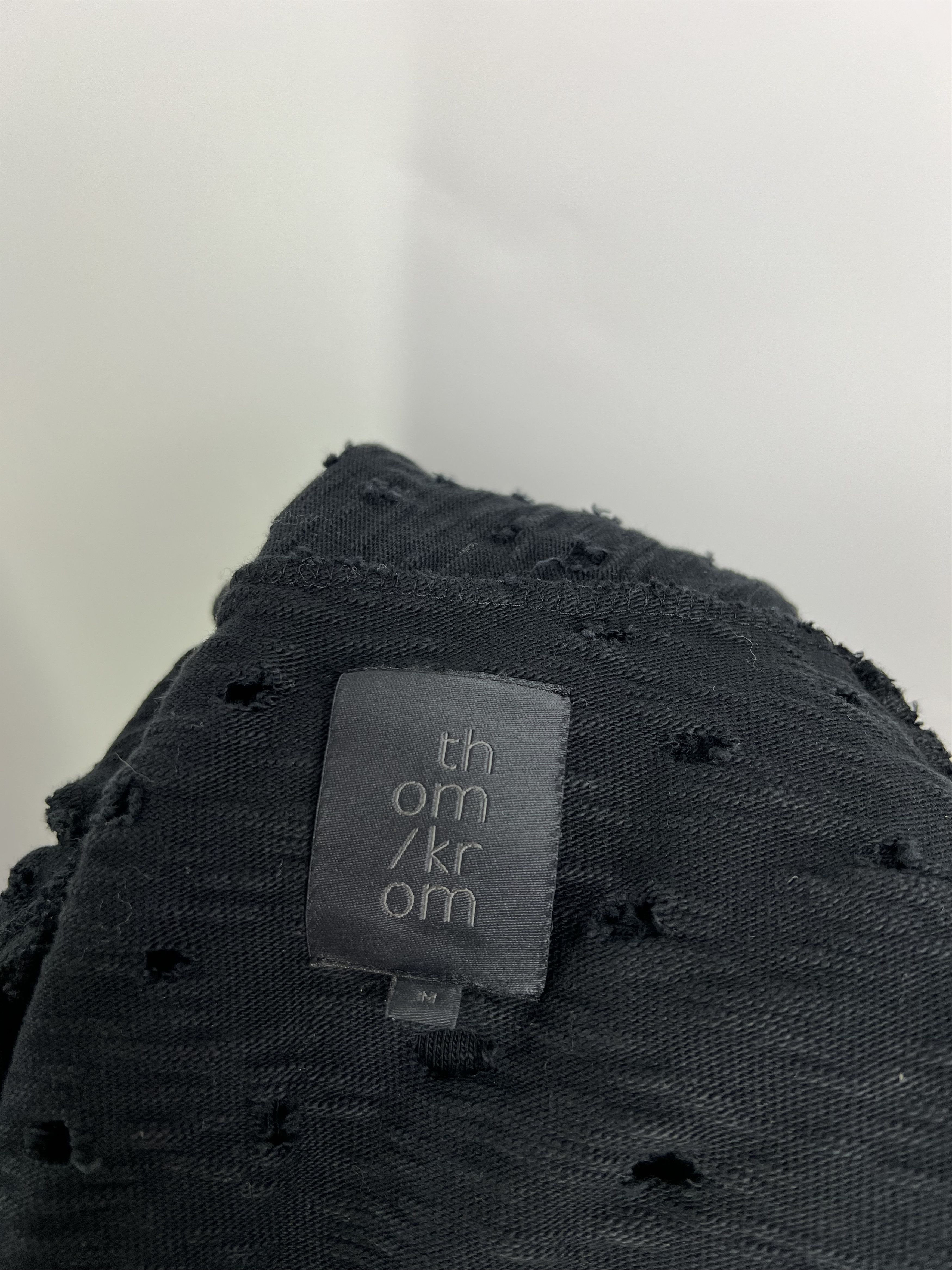Thom Krom Thom Krom Asymmetrical Distressed Open Cardigan Size M Size M / US 6-8 / IT 42-44 - 9 Thumbnail
