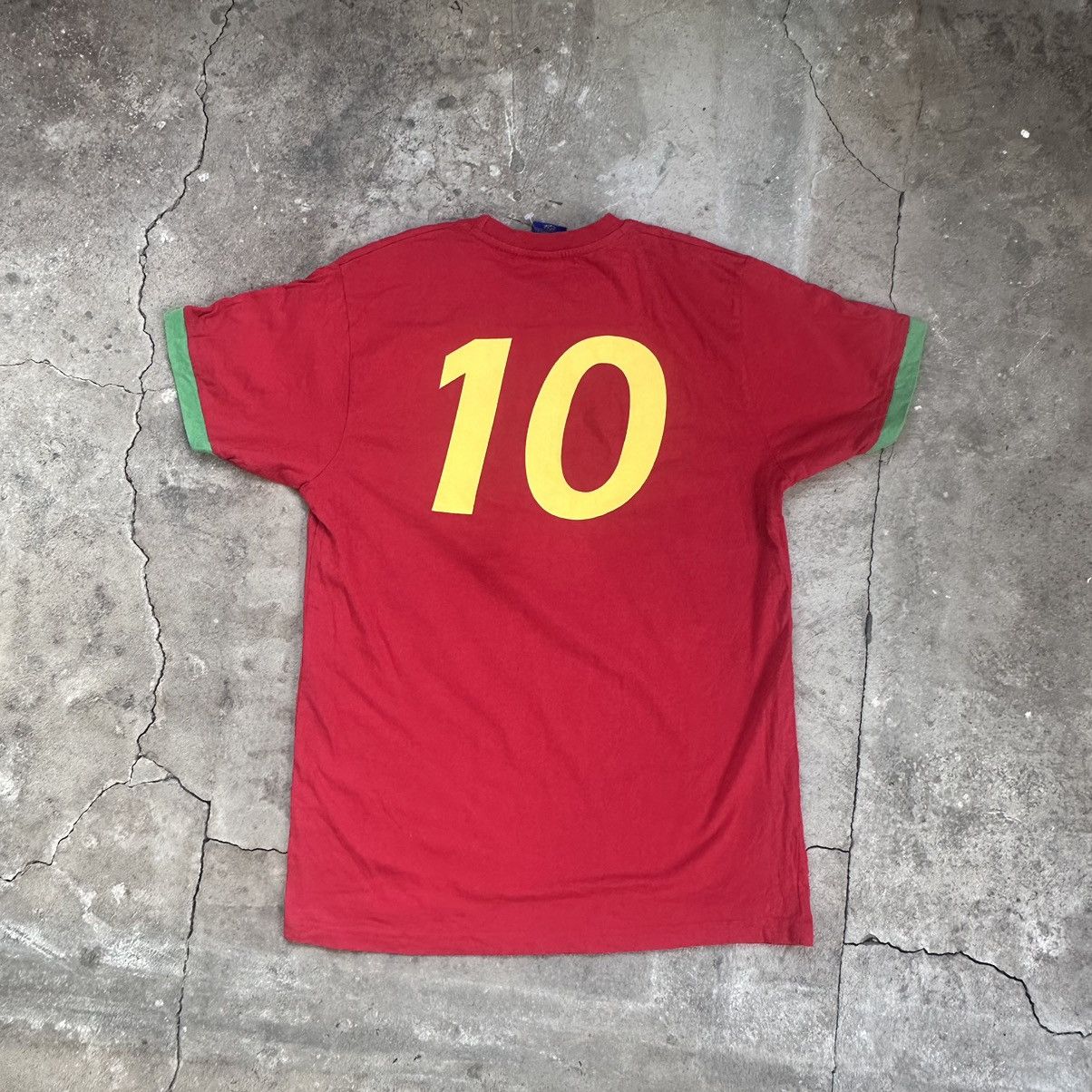 Nike × Vintage NIKE PORTUGAL 🇵🇹 VINTAGE 00S T-SHIRT BIG SWOOSH LOGO Y2K TEE Size US L / EU 52-54 / 3 - 6 Thumbnail