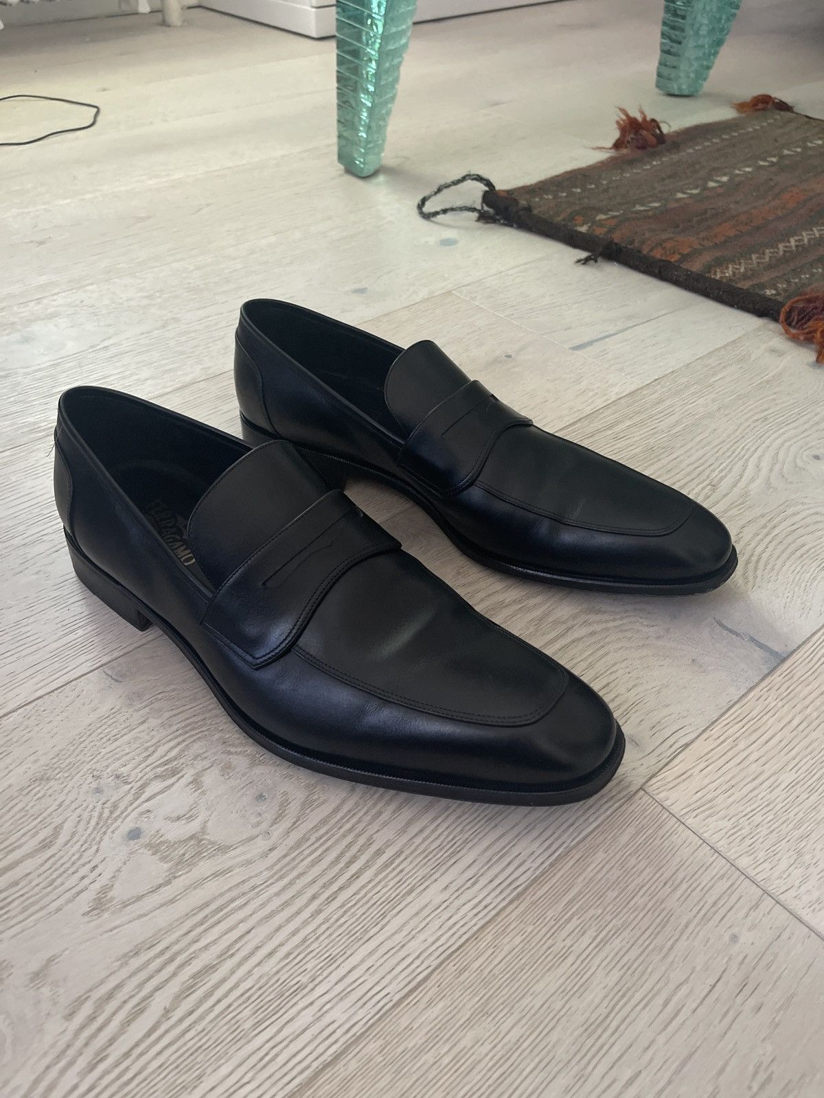 Salvatore Ferragamo RARE SIZE 17 FERRAGAMO PENNY LOAFERS Size US 15 / EU 48 - 10 Thumbnail