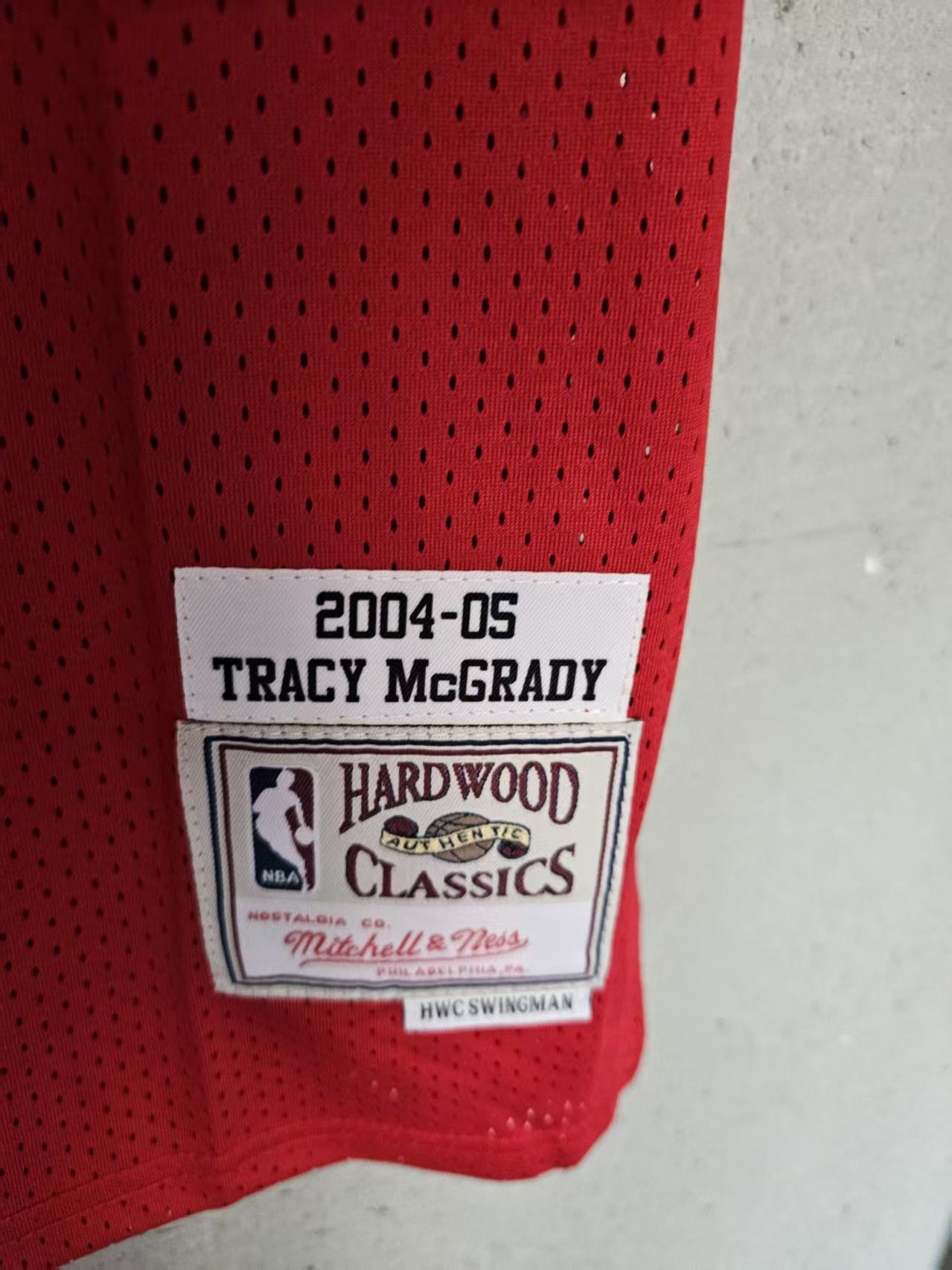NBA Houston Rockets 1 Tracy McGrady Jersey L Size US L / EU 52-54 / 3 - 4 Thumbnail