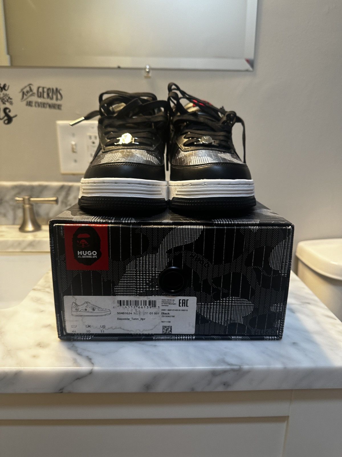 Bape Bape x Hugo Boss Bapesta Size US 11 / EU 44 - 1 Thumbnail