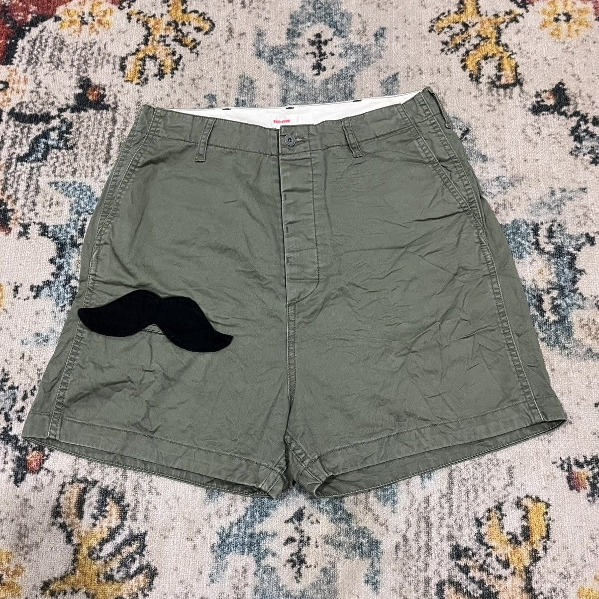 Issey Miyake Ne-net military short inspired with moustaches Size 30" / US 8 / IT 44 - 1 Thumbnail