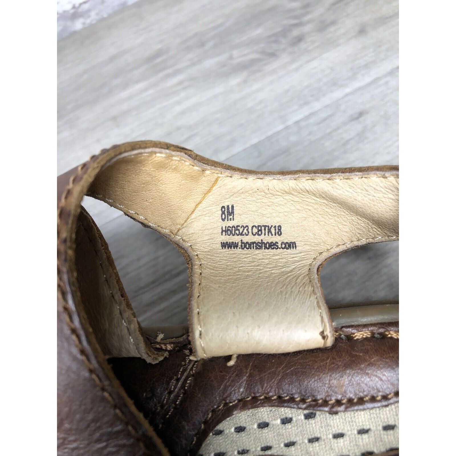 Born Born Brown Leather Fisherman Casual Adjustable Strap Sandals Size US 8 / EU 41 - 8 Thumbnail