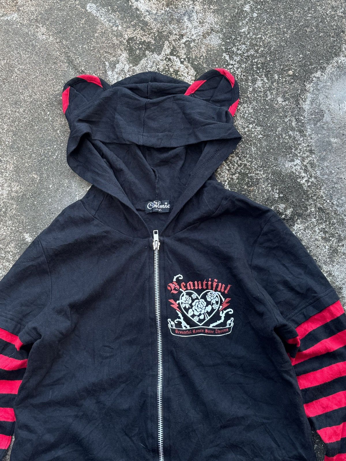 If Six Was Nine × Japanese Brand Gothic Japanese Hoodie Chilmie Style Size US S / EU 44-46 / 1 - 2 Thumbnail