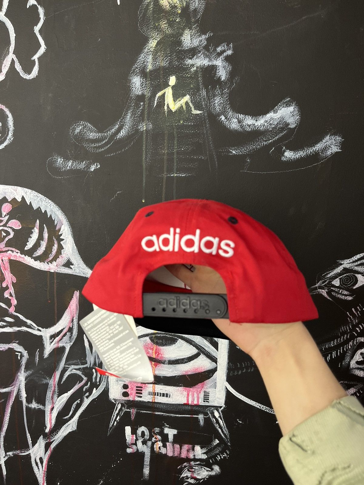 Adidas Vintage 90s Adidas FCK 1 Kaiserslautern Soccer Football Hat Size ONE SIZE - 6 Thumbnail