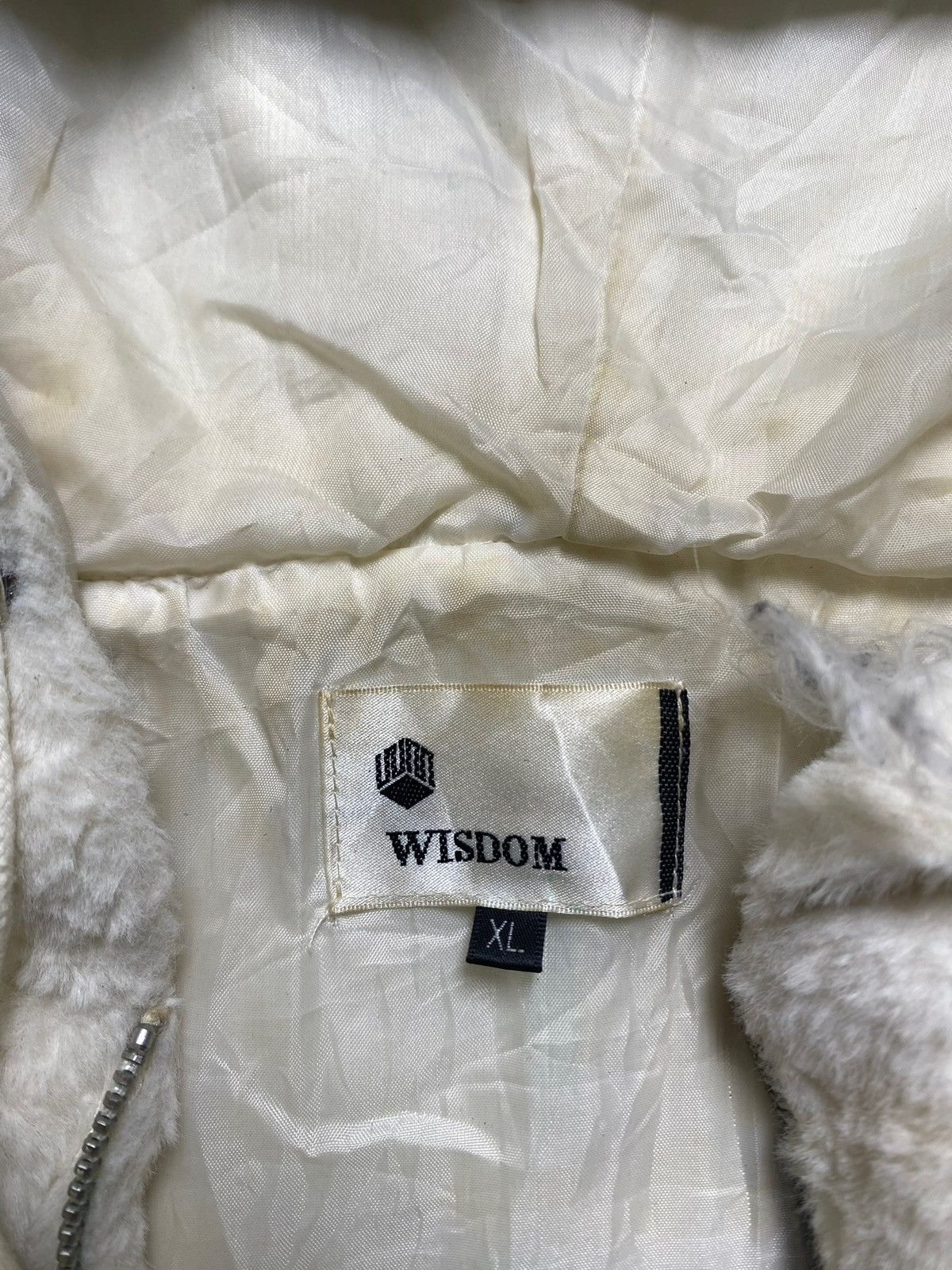Other VINTAGE WISDOM JACKET FUR BE ATIF IC SPELLOUT BACK DESIGN Size US XXL / EU 58 / 5 - 8 Thumbnail