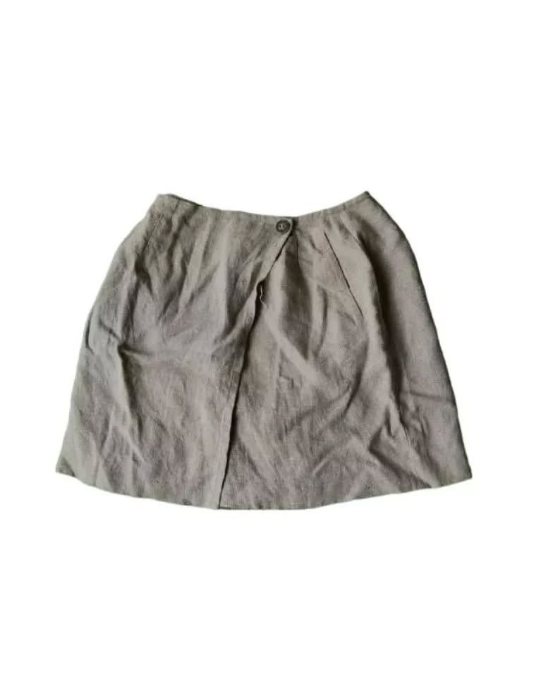 Designer × Japanese Brand × Mr. Junko Mr. Junko Light Brown Basic Skirt Japan Size 27" / US 4 / IT 40 - 1 Thumbnail