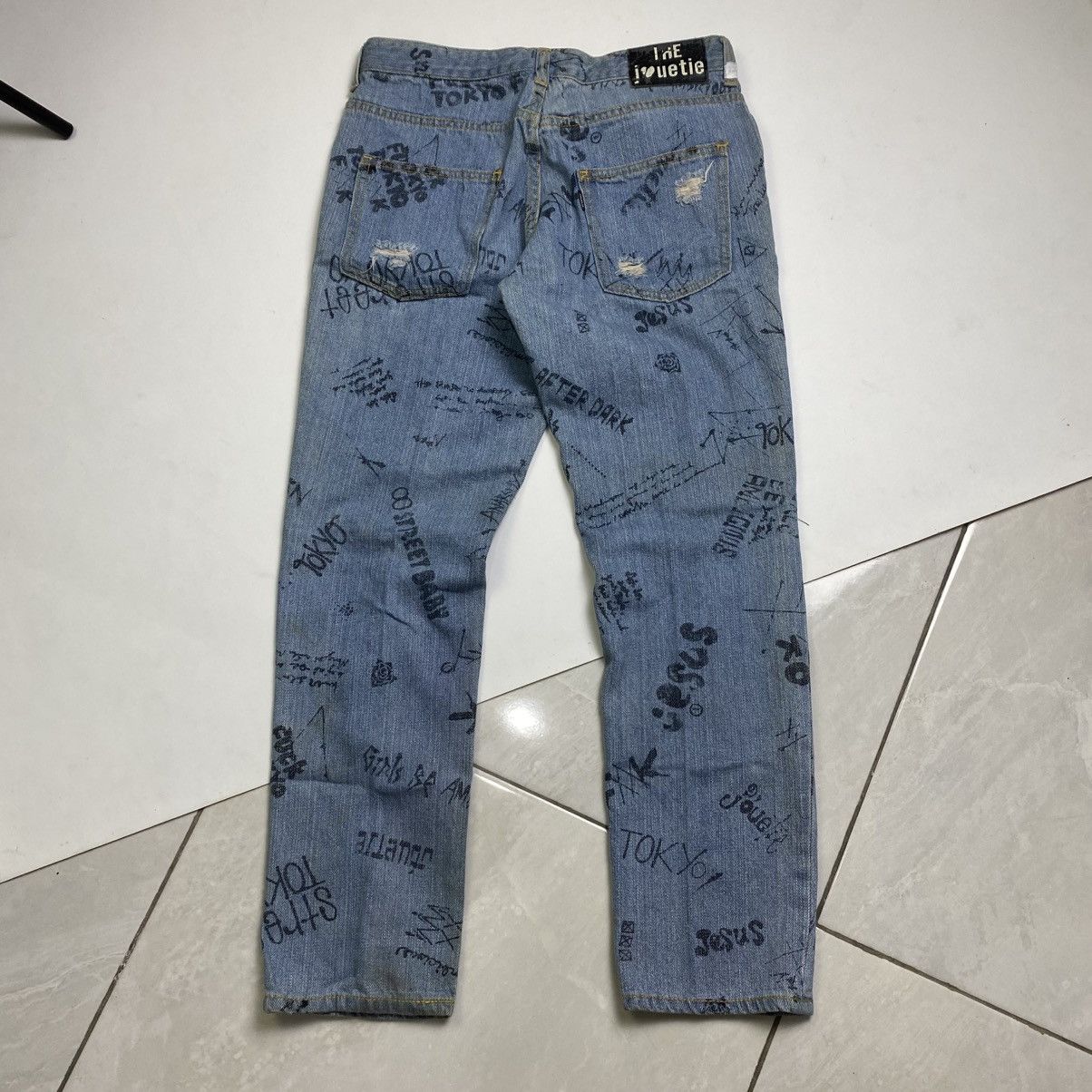 14th Addiction × Hysteric Glamour × If Six Was Nine 2000s jouetie - seditionaries jeans y2k punk style Size 28" / US 6 / IT 42 - 3 Thumbnail