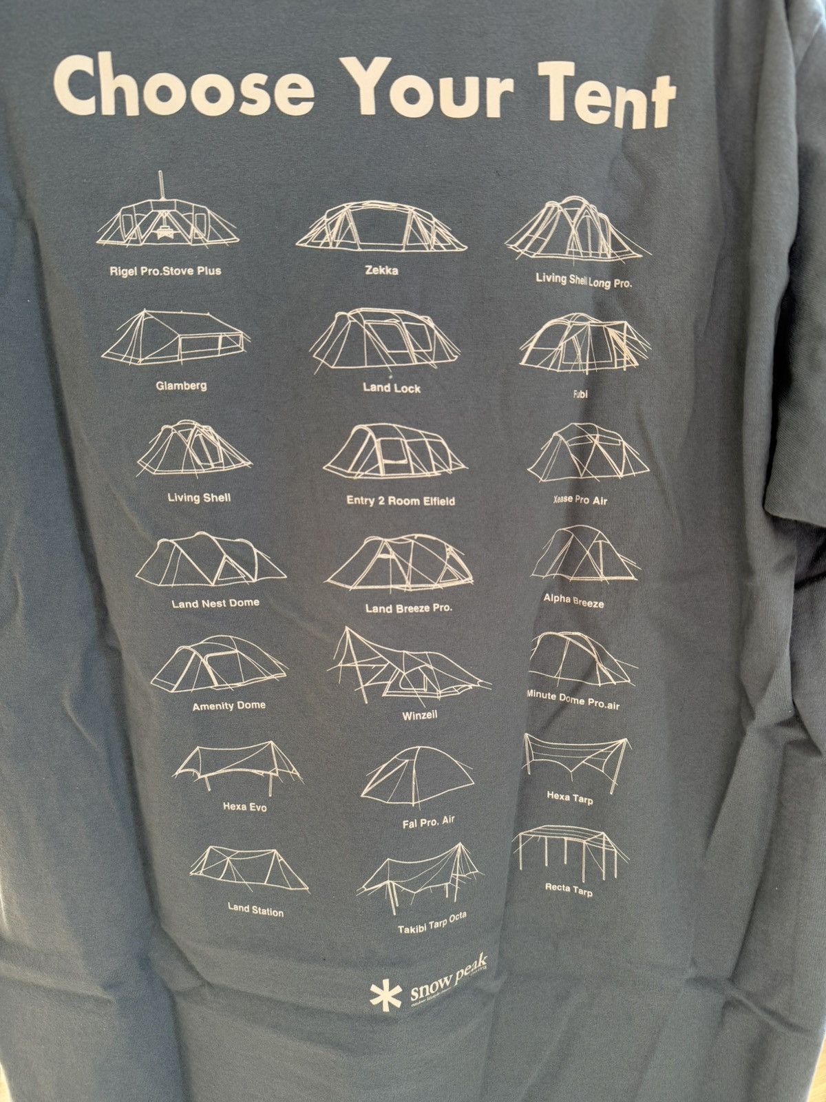 Snow Peak Snow Peak Tent Shirt Size US XL / EU 56 / 4 - 3 Thumbnail