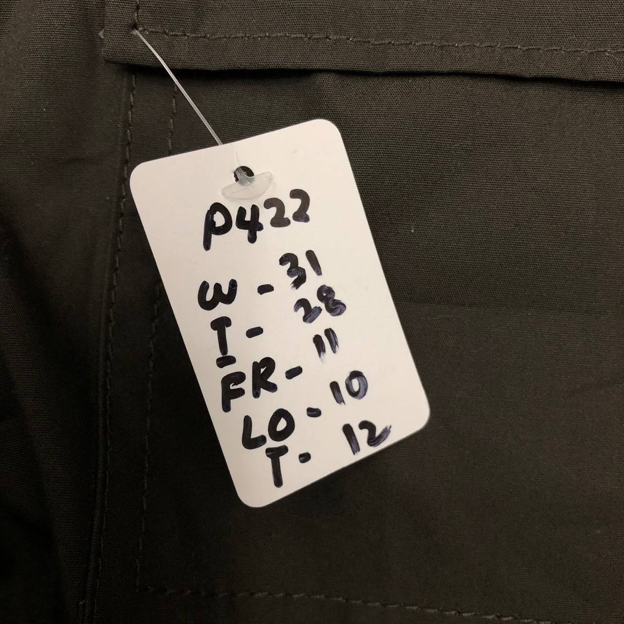 Japanese Brand P422 NWT JAPAN MADE HOW TO LIVE CARGO BAGGY PANTS Size US 31 - 12 Thumbnail