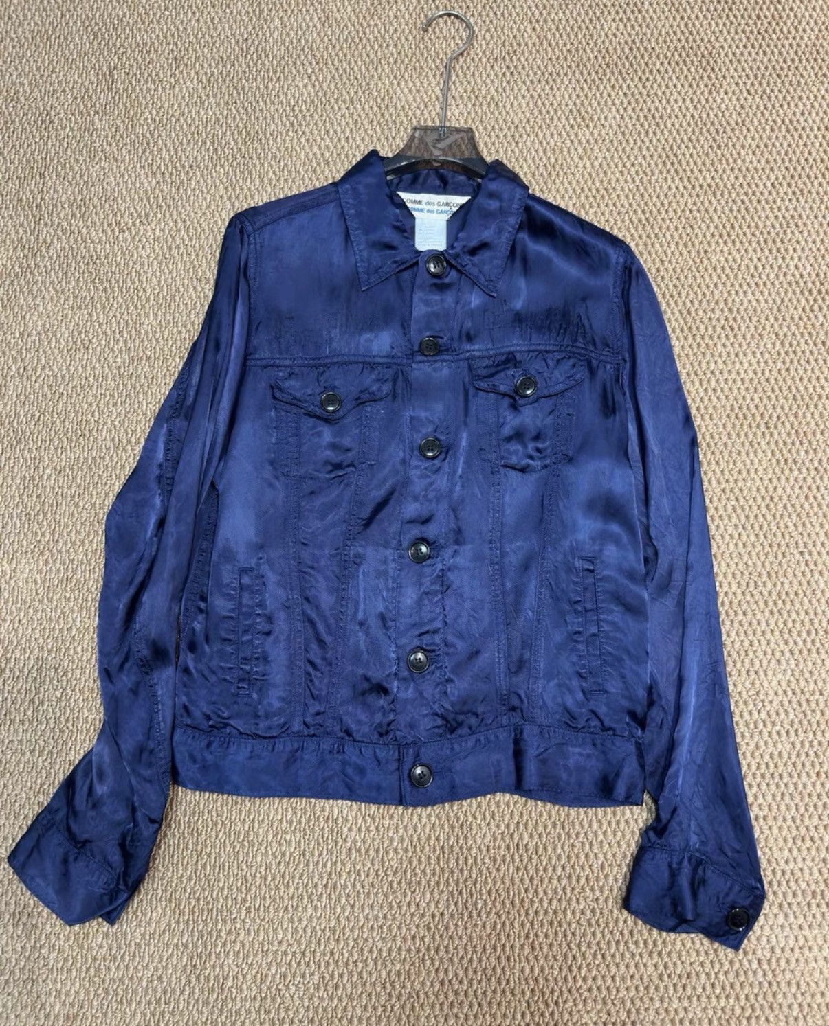 Comme des Garcons COMME des GARÇONS Satin Jacket K23 Size US S / EU 44-46 / 1 - 1 Thumbnail