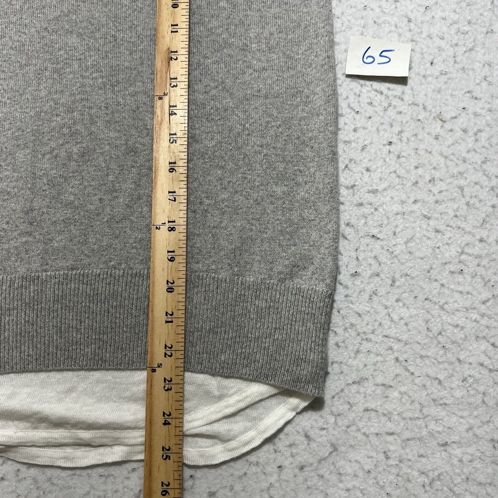 Brochu Walker Brochu Walker XS Cashmere Crewneck Sweater Vest Gray Size XS / US 0-2 / IT 36-38 - 9 Thumbnail