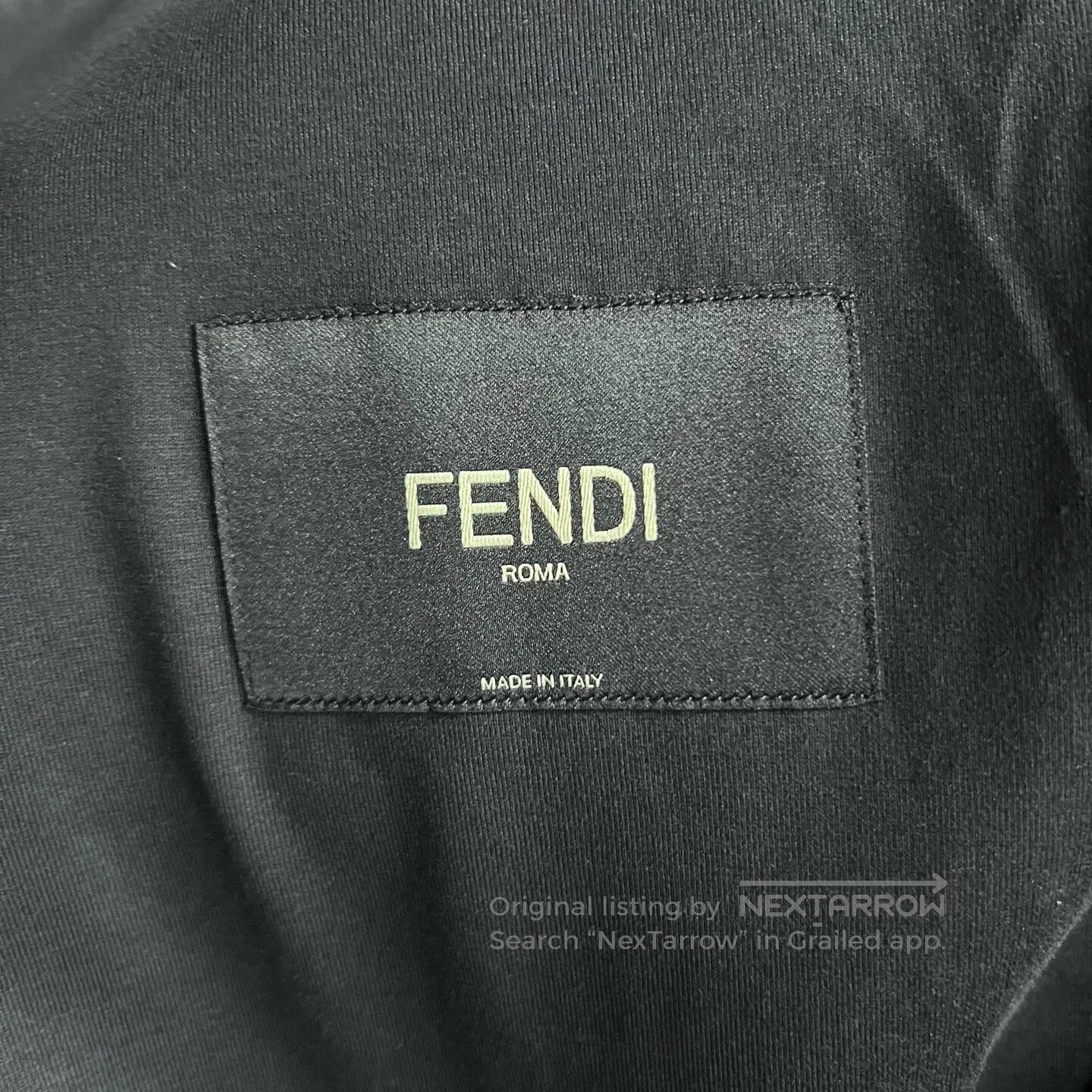 Fendi FENDI Solid-color collar casual suit jacket| Size US M / EU 48-50 / 2 - 4 Thumbnail