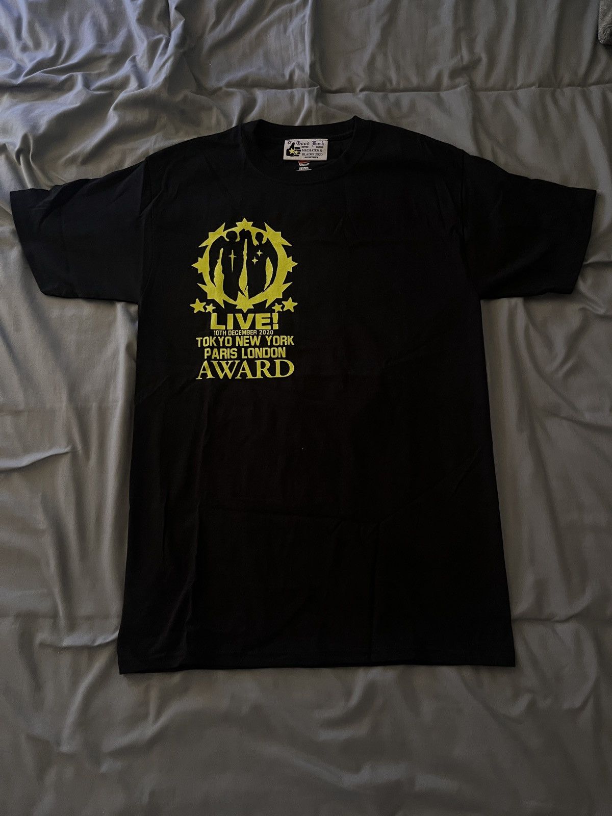 Drain Gang Goodluck Tee Black Size US S / EU 44-46 / 1 - 1 Thumbnail