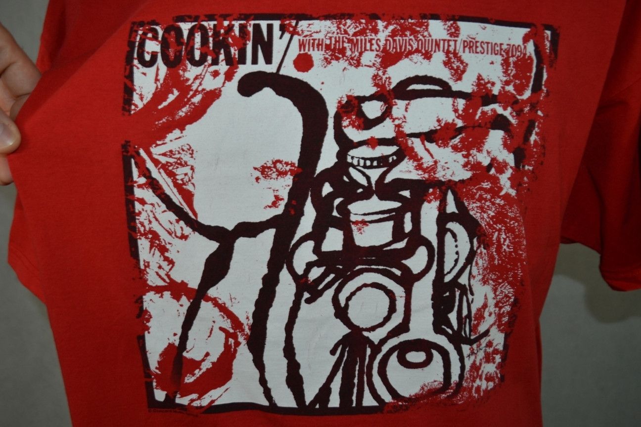 Band Tees Vintage Cookin with the Miles Davis Quintet Jazz tee XXL Size US XXL / EU 58 / 5 - 3 Thumbnail