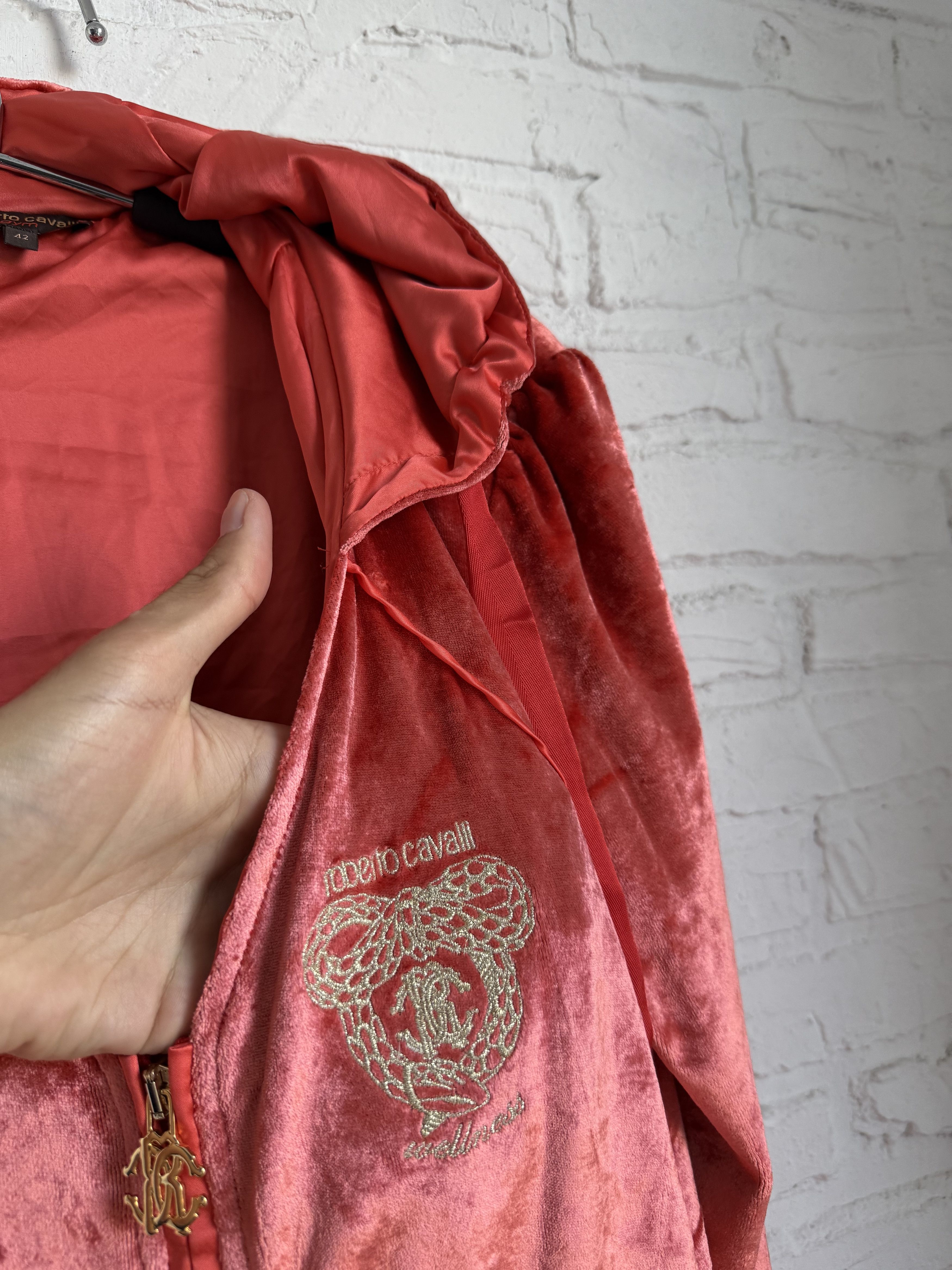 Roberto Cavalli Roberto cavalli gym velour zip hoodie y2k Size M / US 6-8 / IT 42-44 - 10 Thumbnail